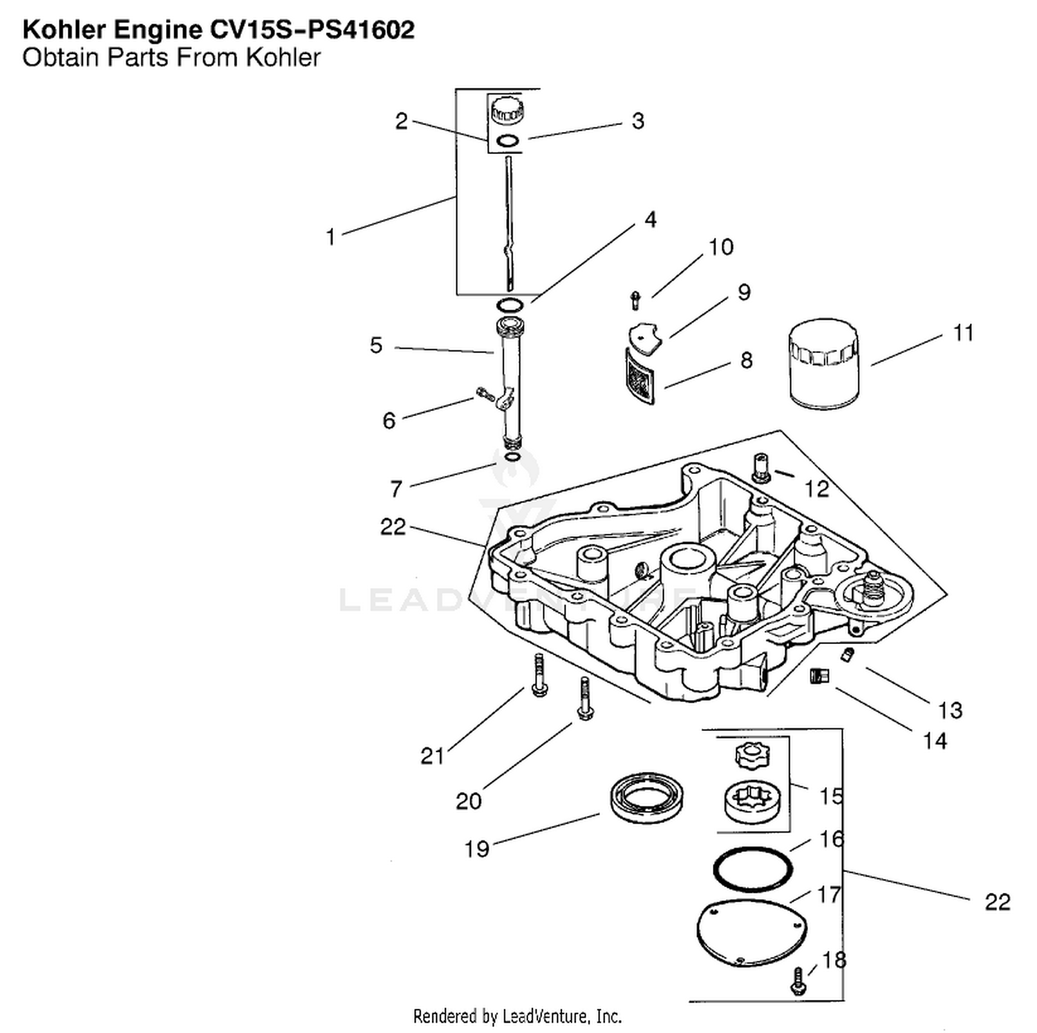 Oil Pan And Lubrication Assembly