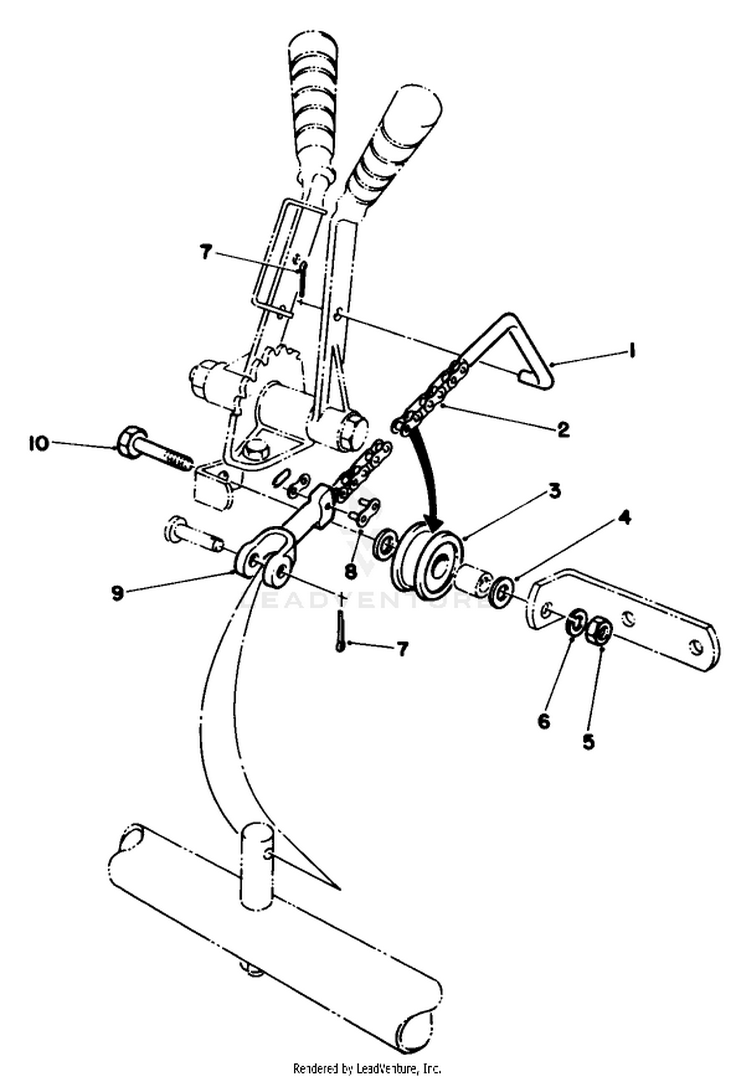 Lift Chain Kit-76" Professional