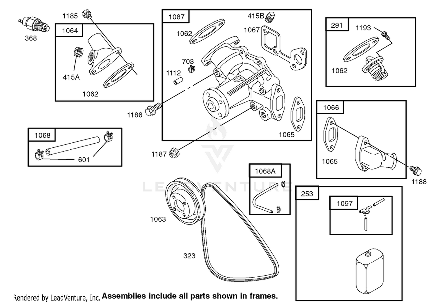 Water Pump Assembly