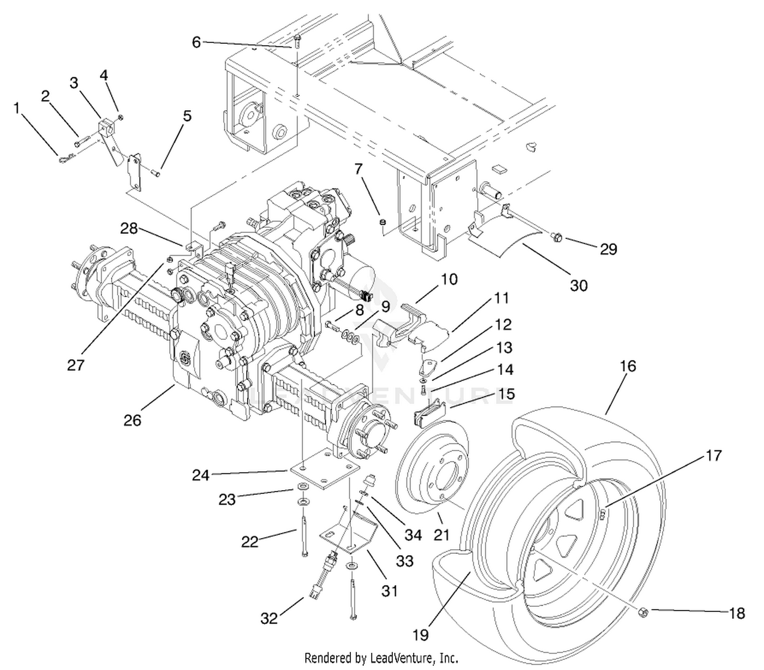 Front Axle Assembly