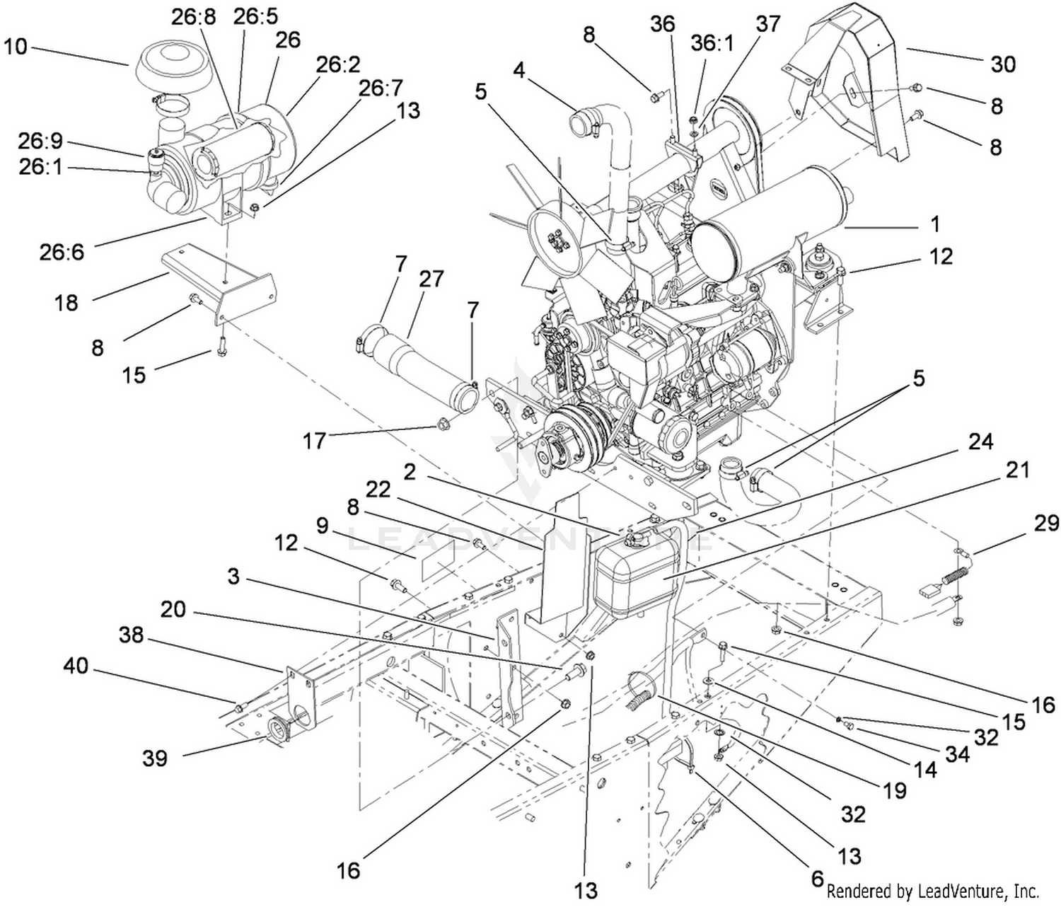 Engine Installation Assembly
