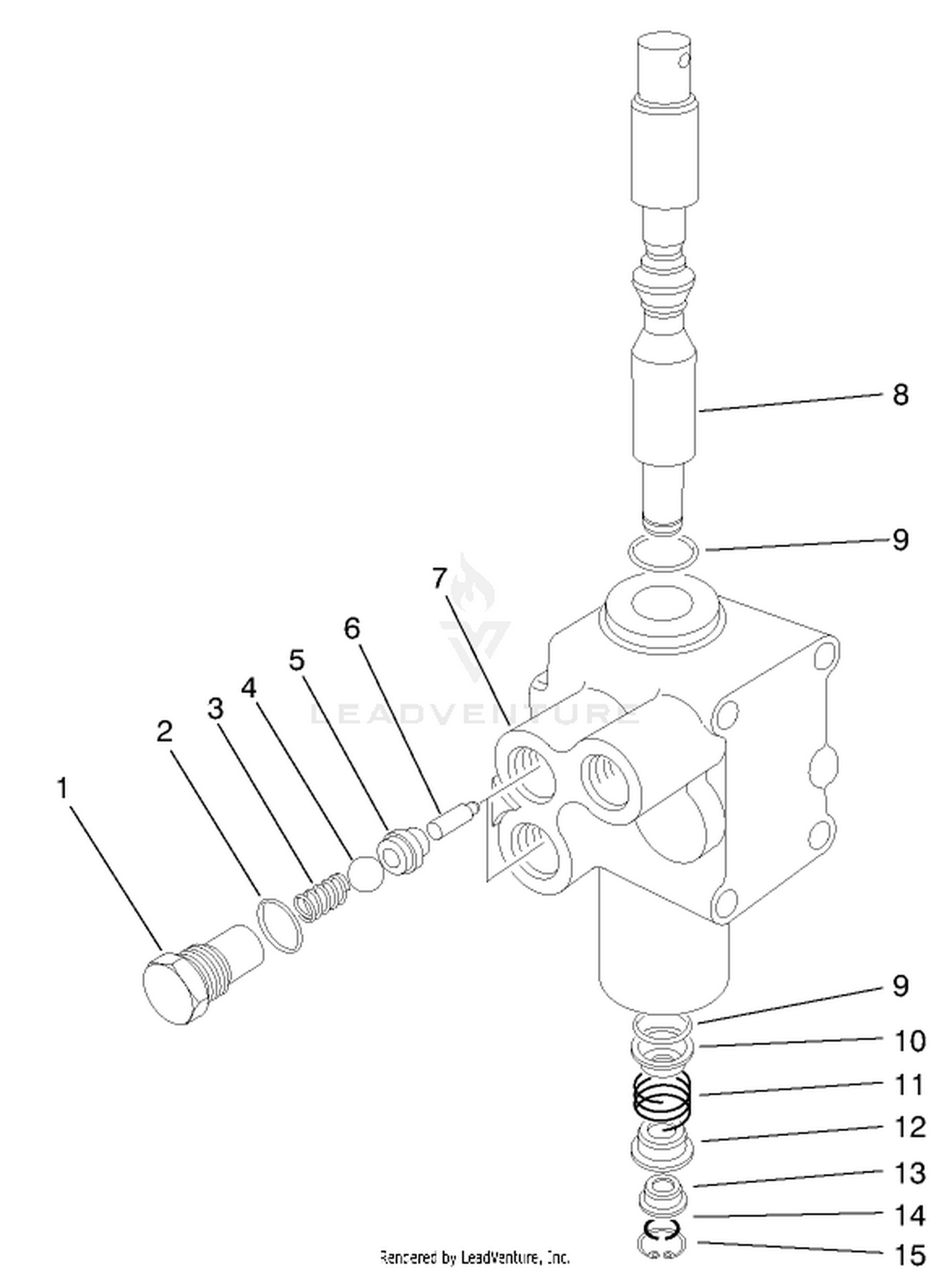 Control Valve Asm No. 43-1710