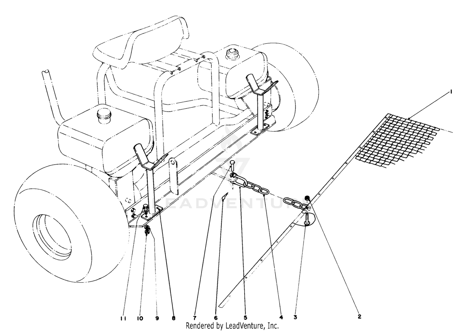 Drag Mat Kit Model No. 08844(optional)