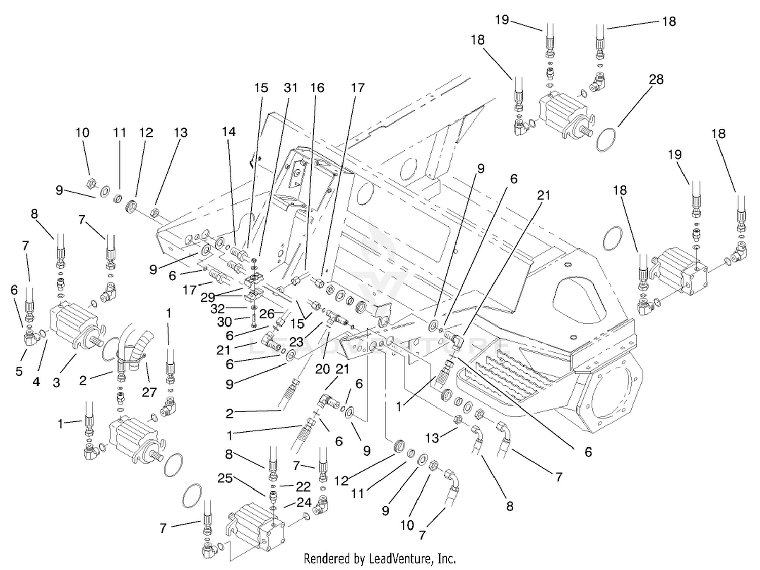 Reel Motors  Hoses