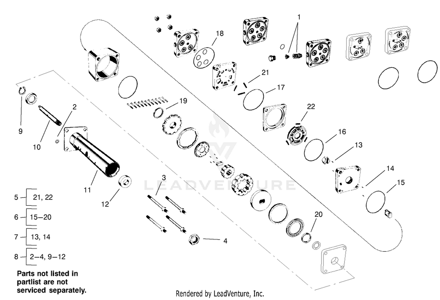 Steering Control Assembly No. 104-0474