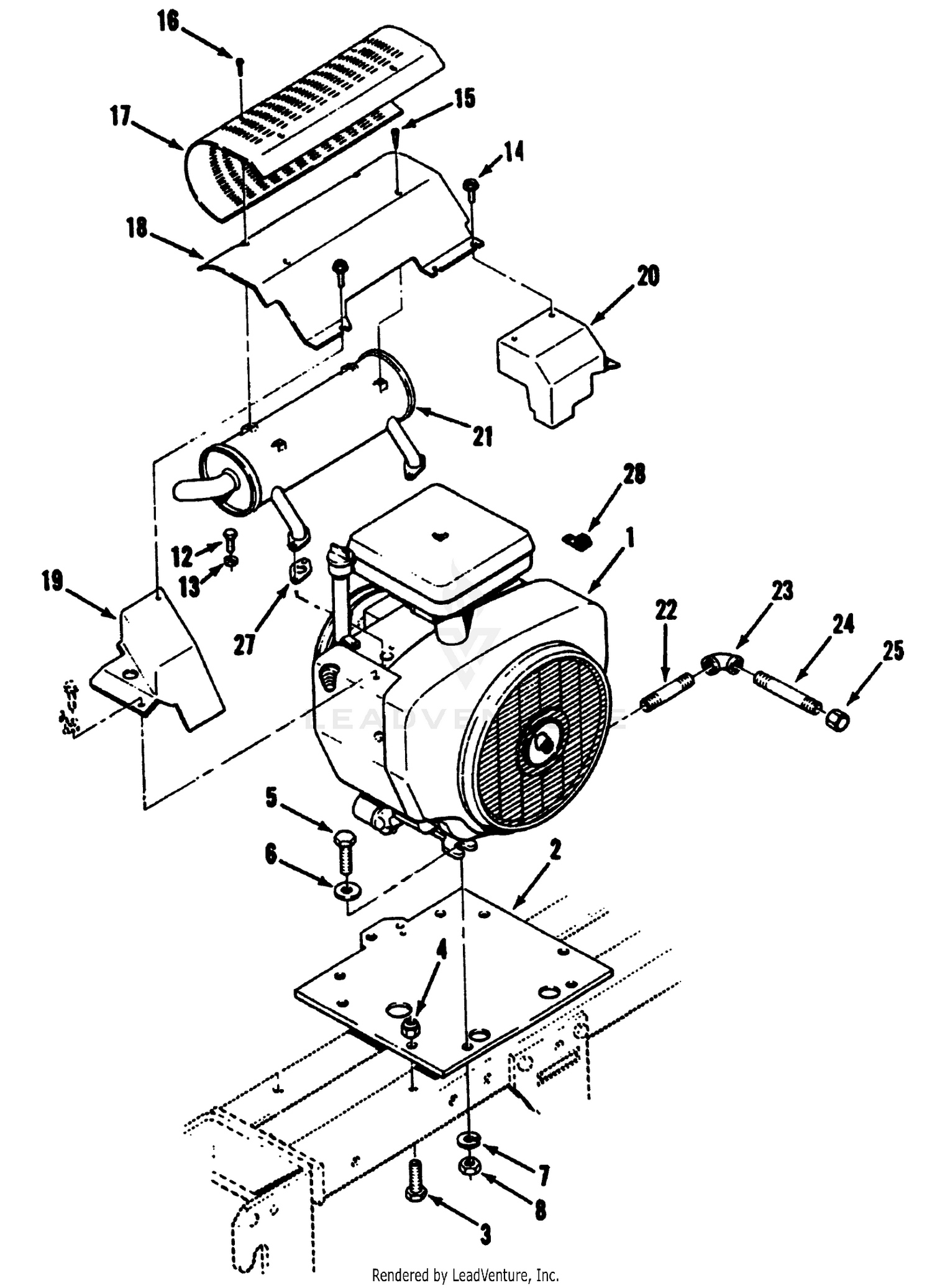 Engine And Exhaust