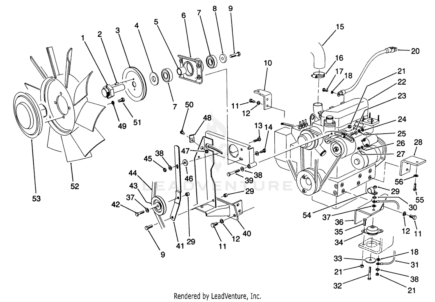 Engine Installation Assembly