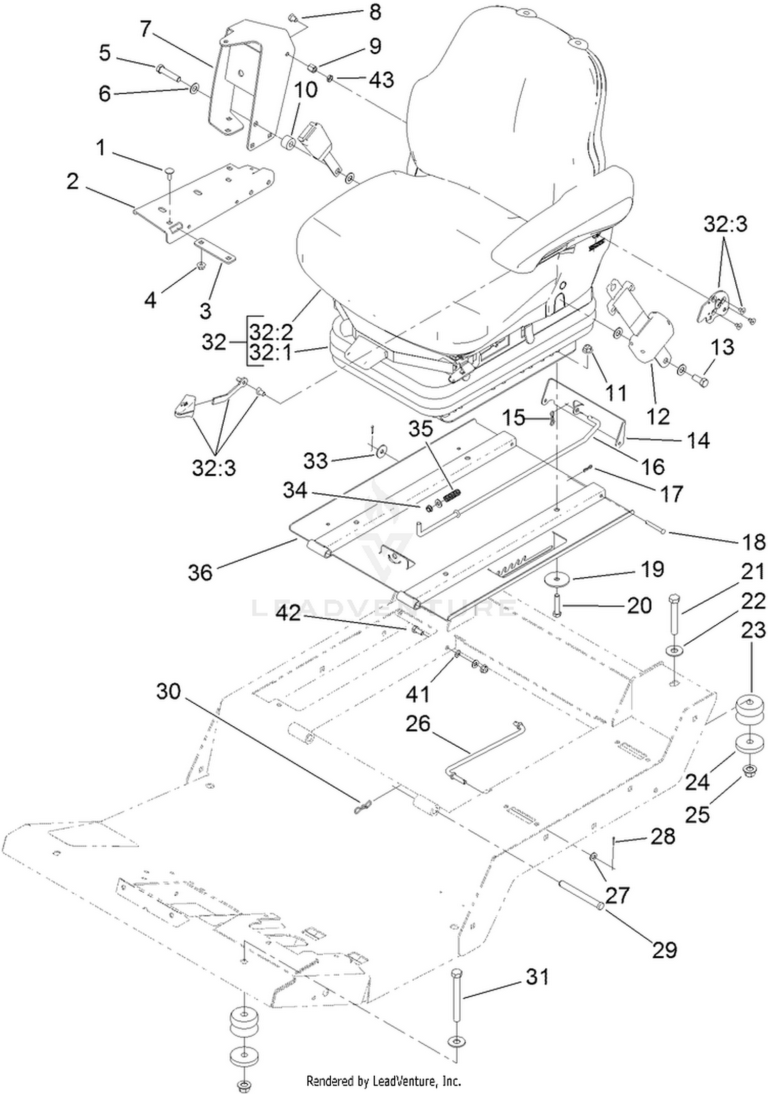 Seat Base and Seat Assembly