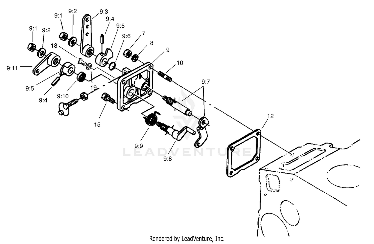 Speed Control Plate Assembly