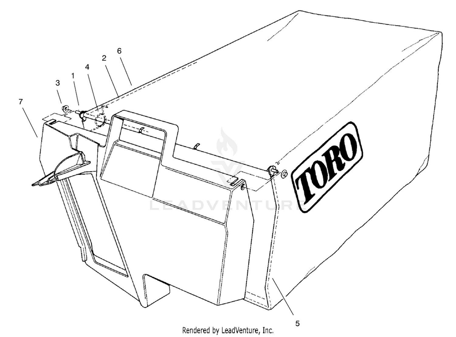 Grass Bag Assembly No. 98-9220