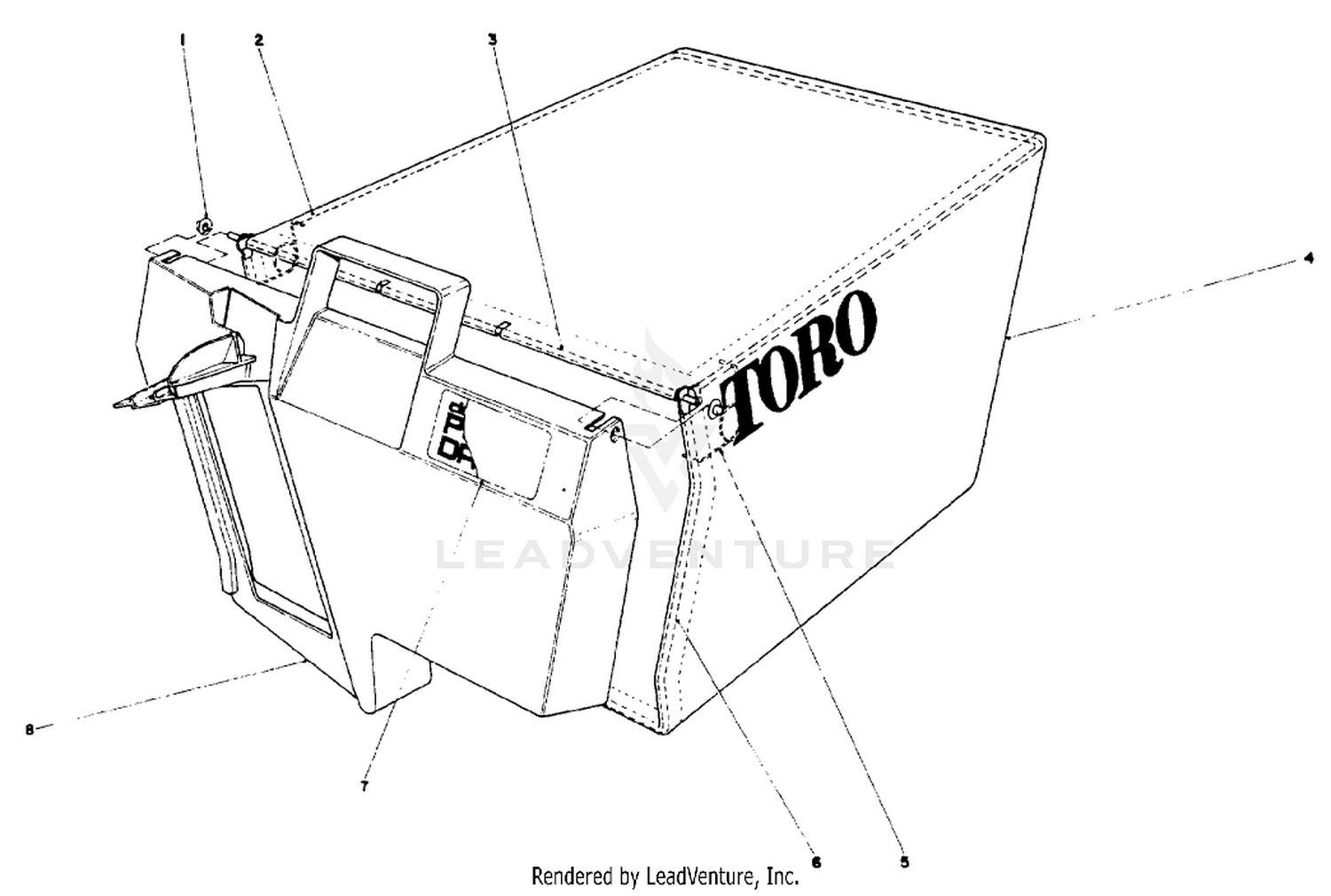 Grass Bag Assembly