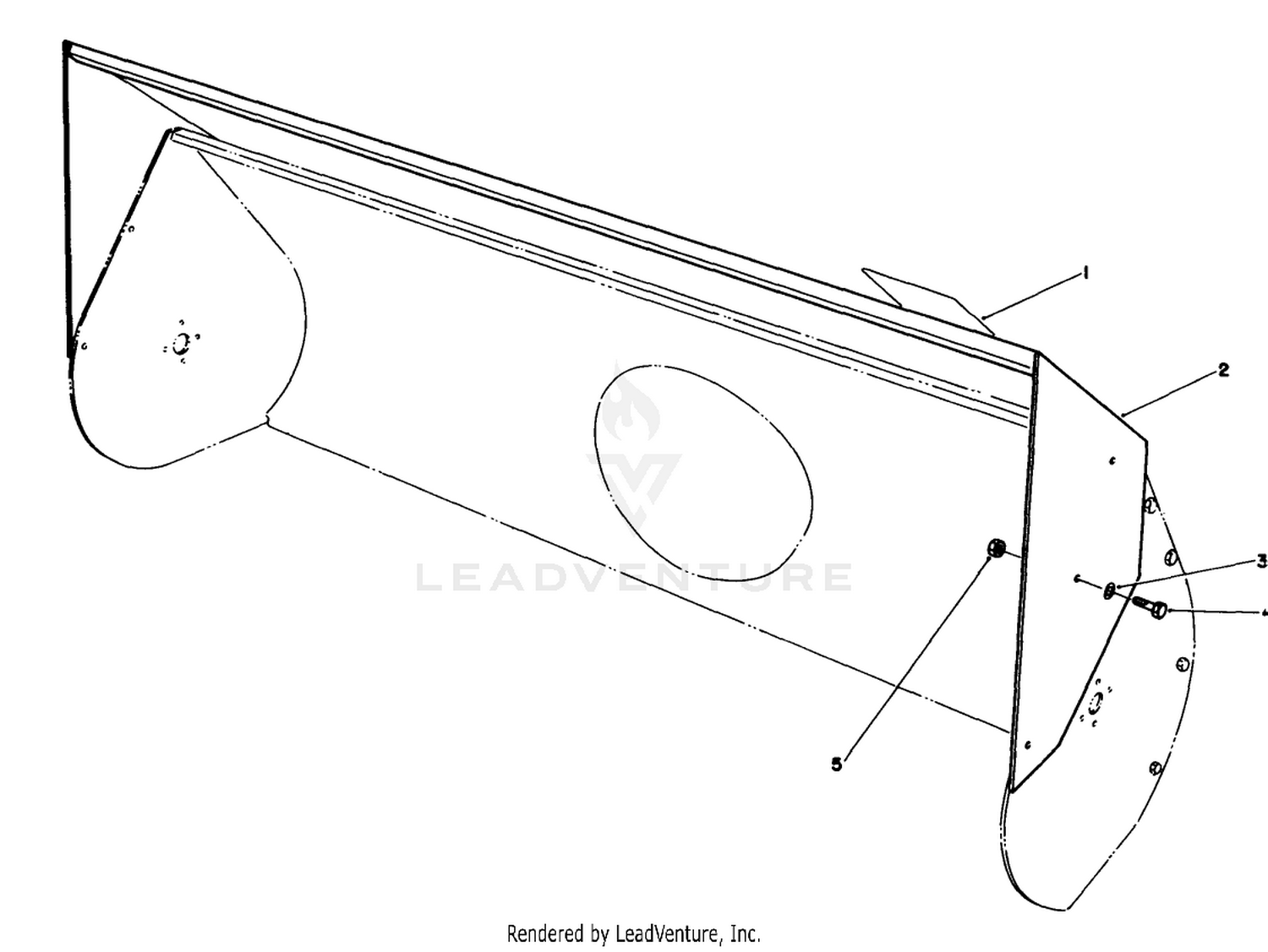 44" Auger Extension Kit Model No. 62-5780 (optional)