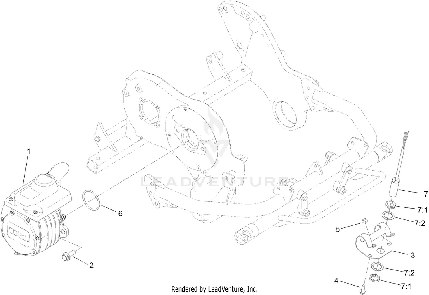 Motor Installation Assembly