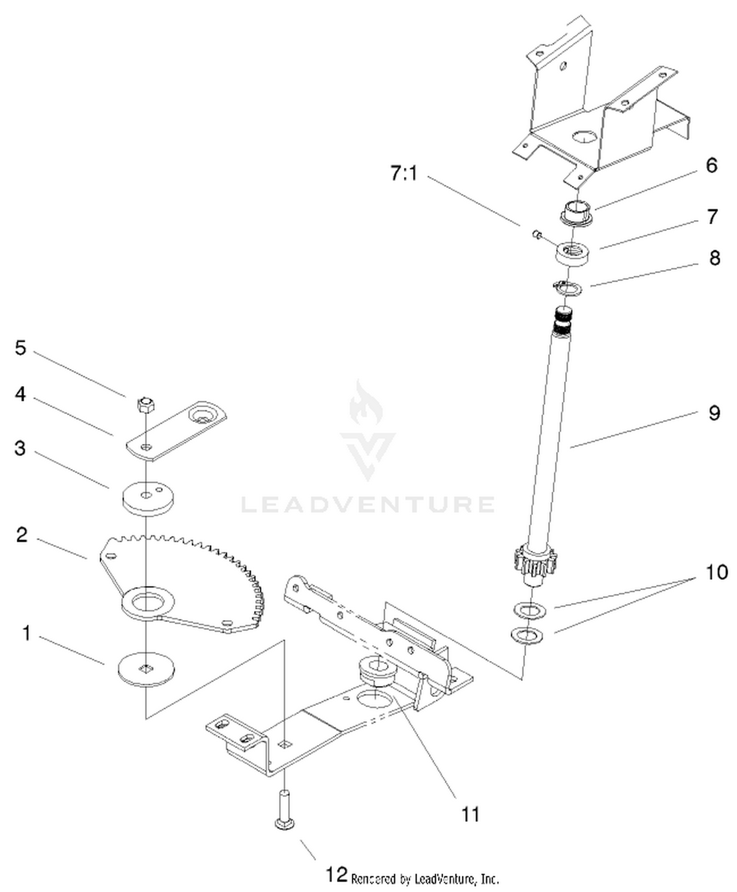 Lower Steering Assembly