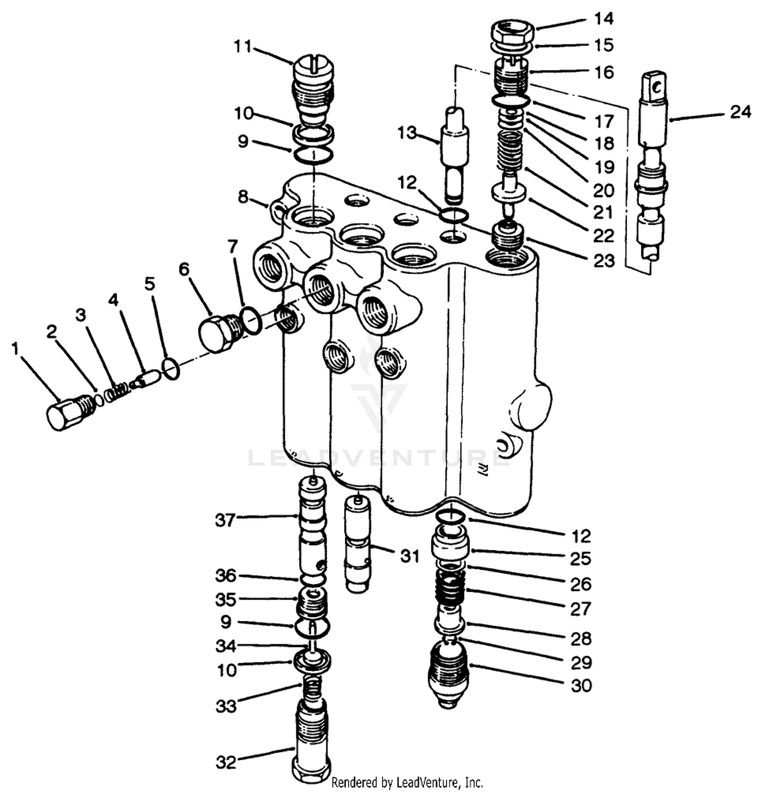 Lift Valve Assembly No. 92-1398