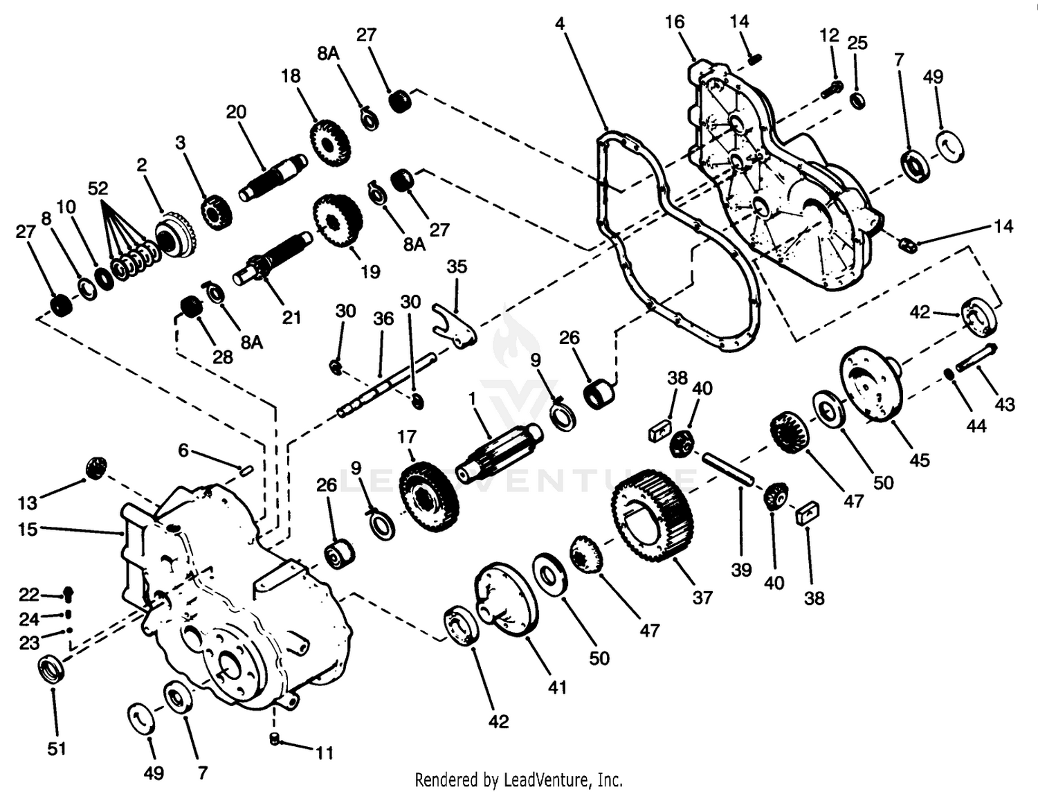Transaxle Assembly No. 88-1260