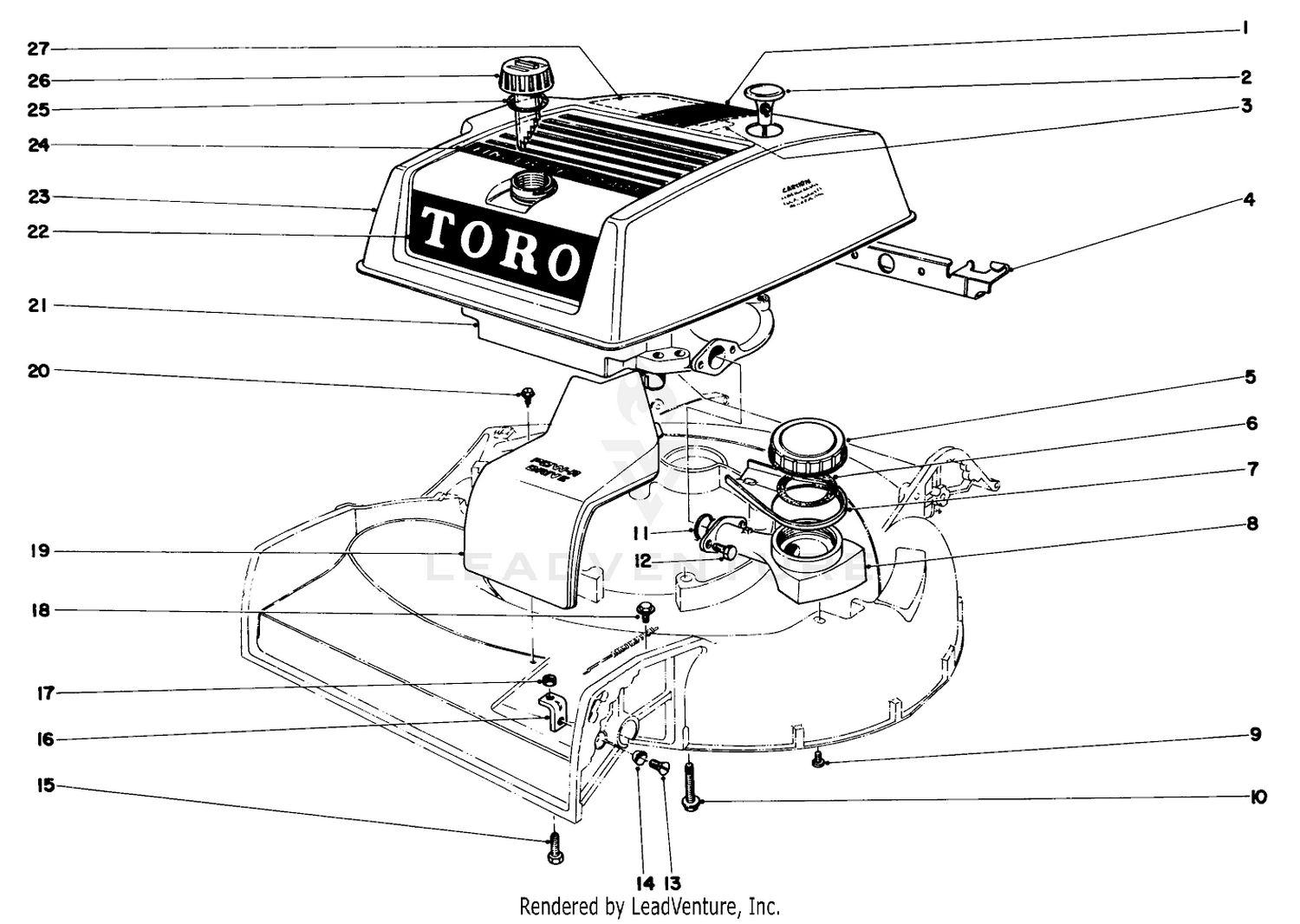 Engine Assembly Model No. 20571