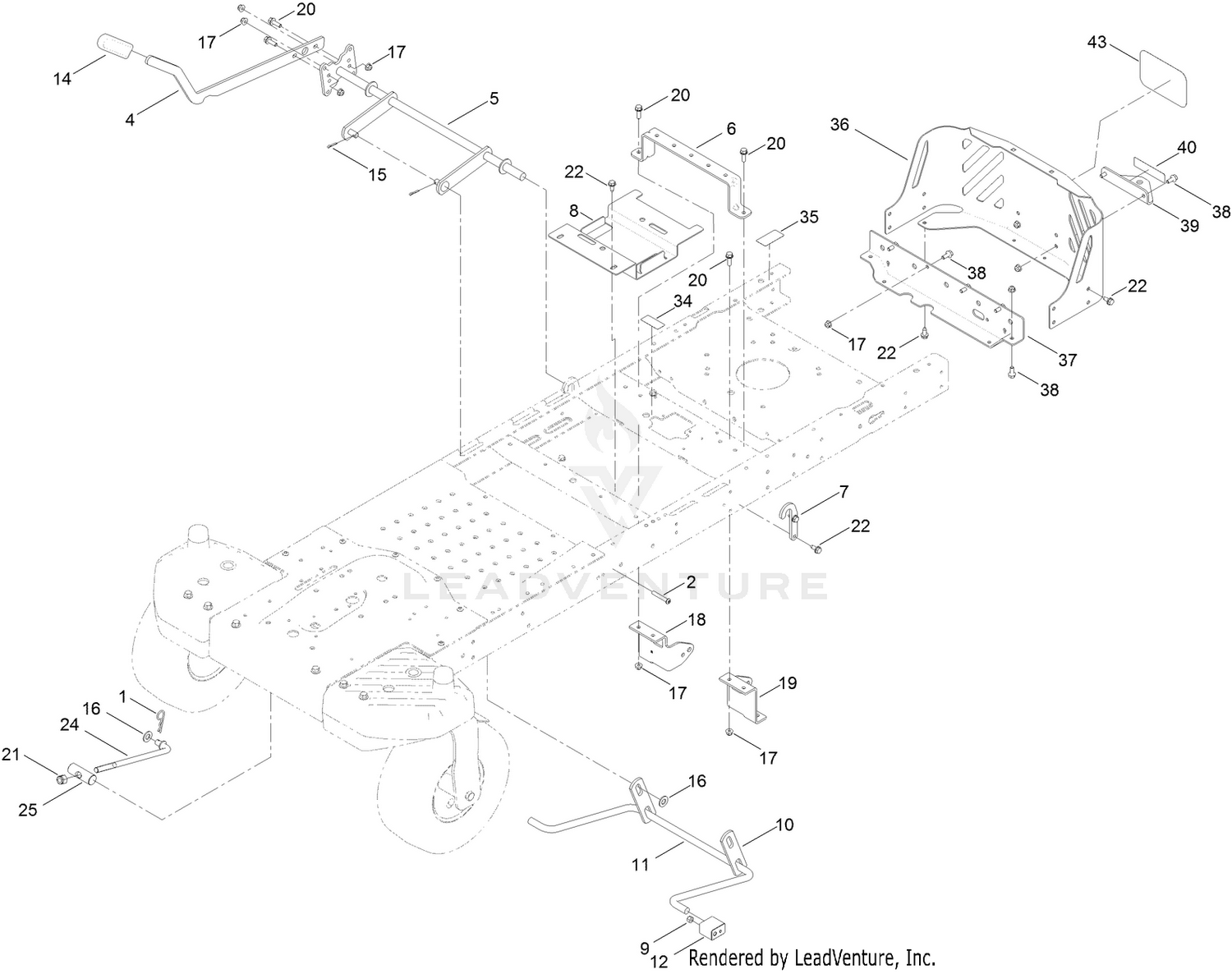 Deck Lift Assembly