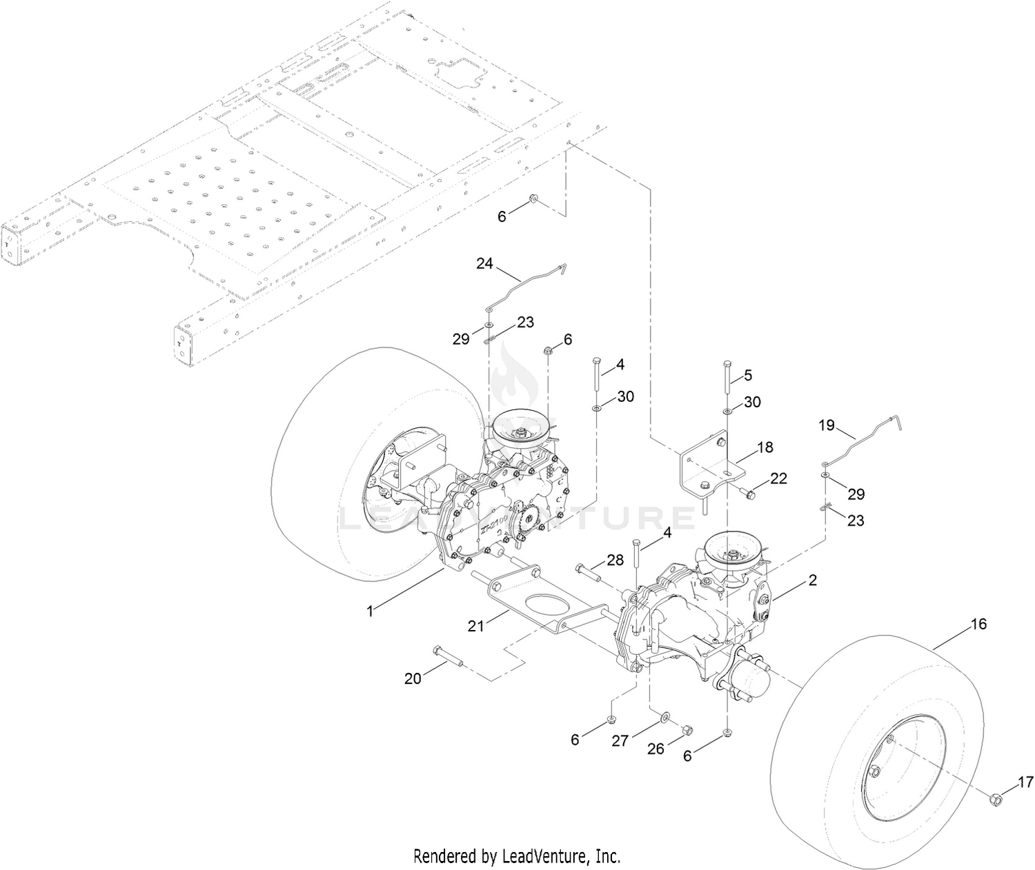 Hydro Transaxle Assembly