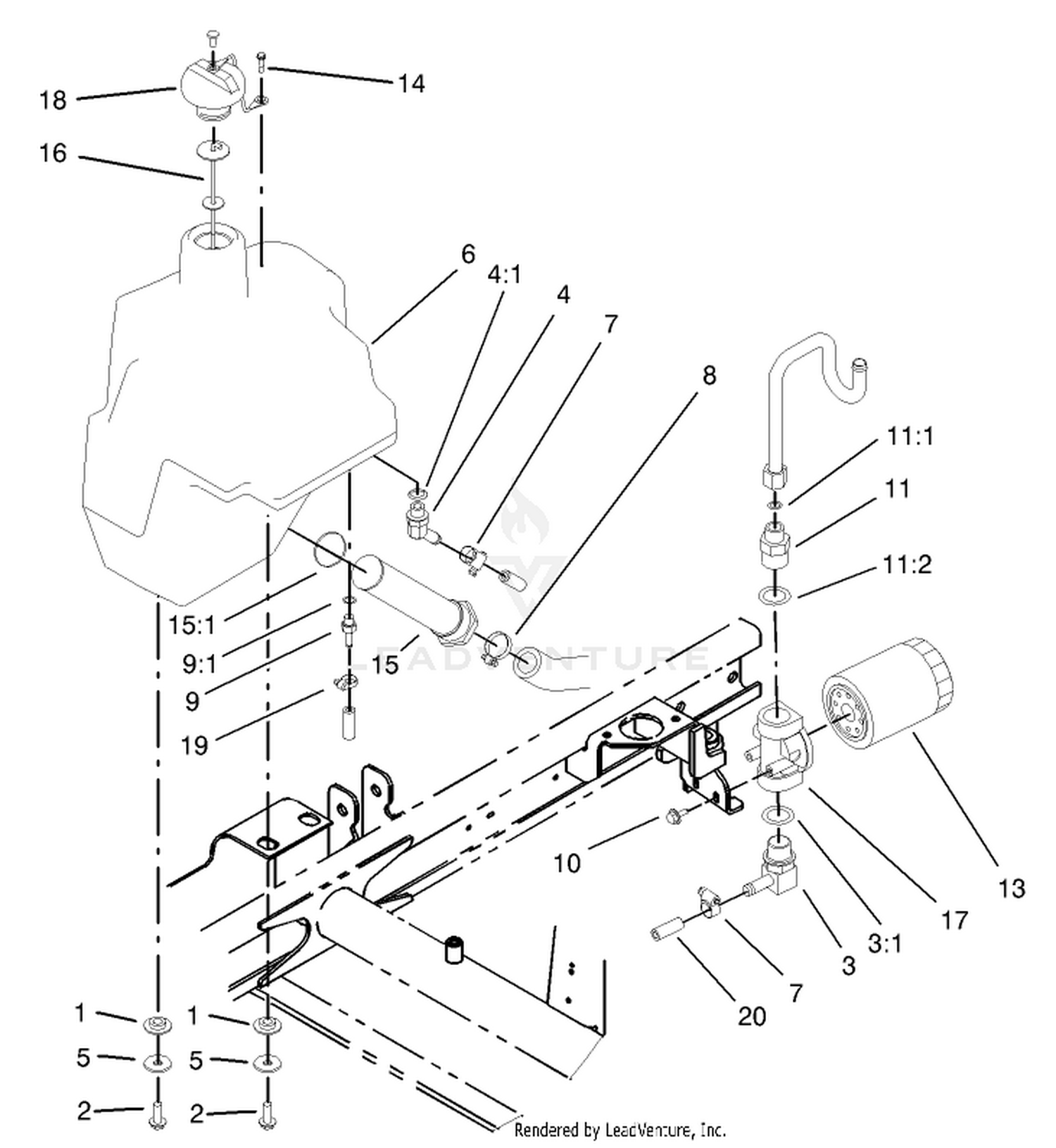 Hydraulic Tank Assembly