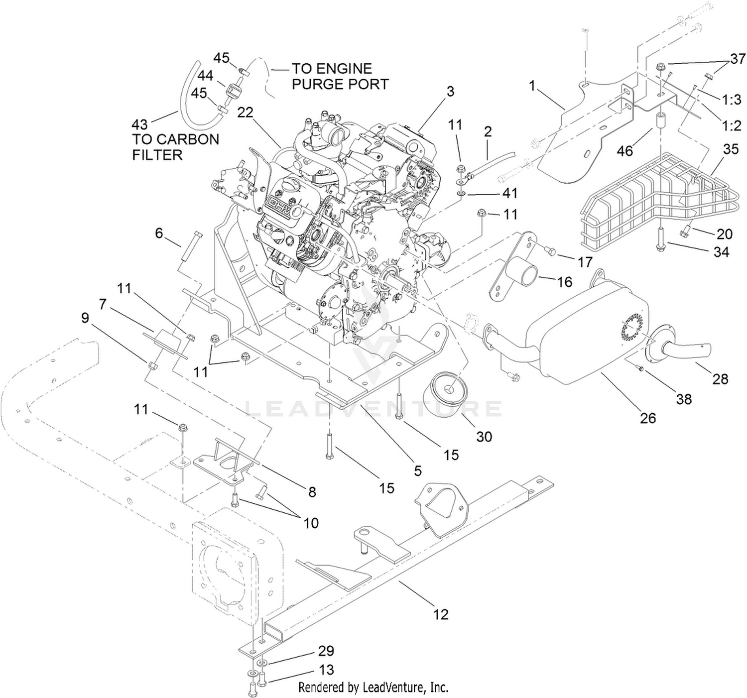 Engine Installation Assembly