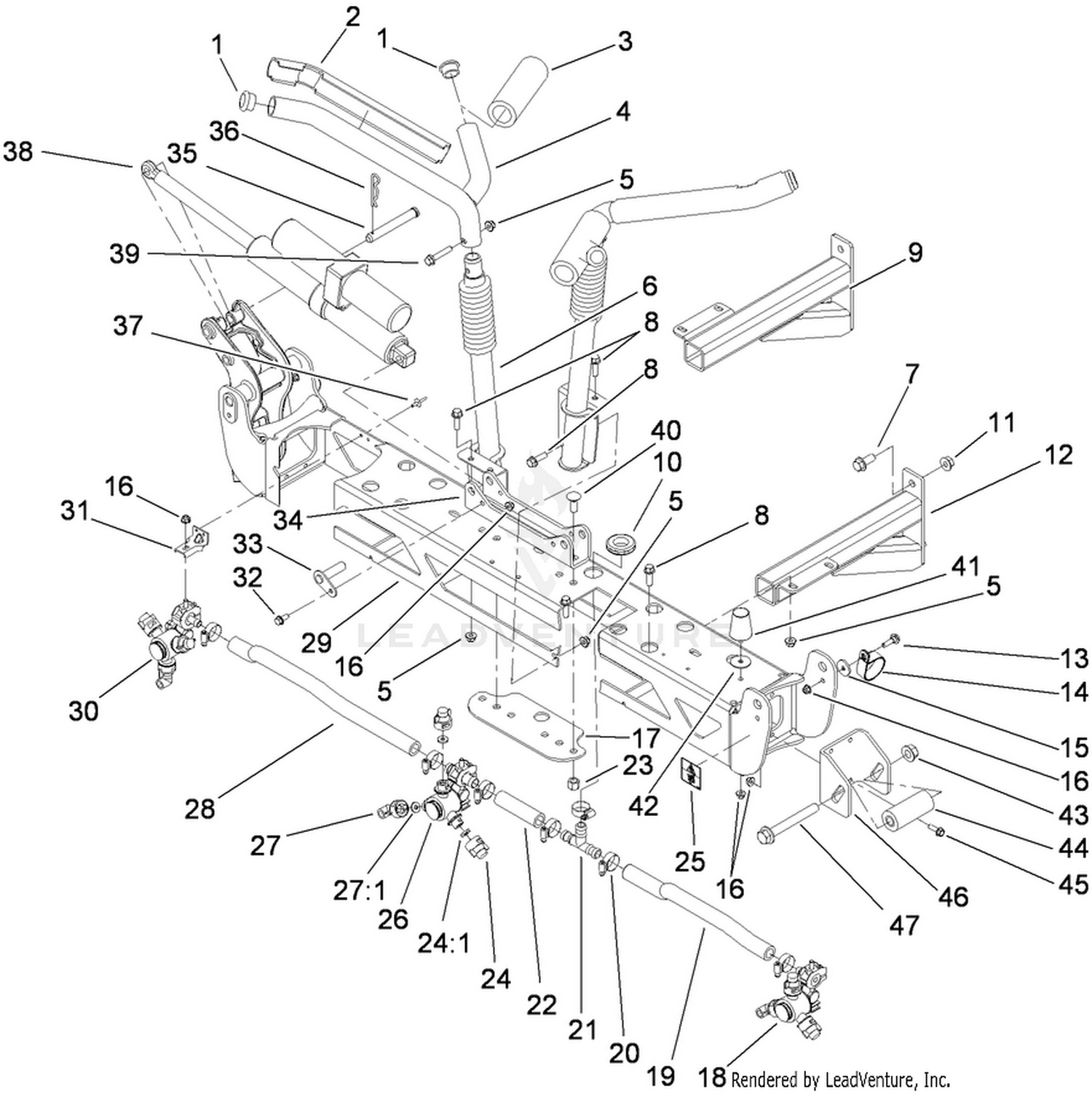 Center Boom Assembly
