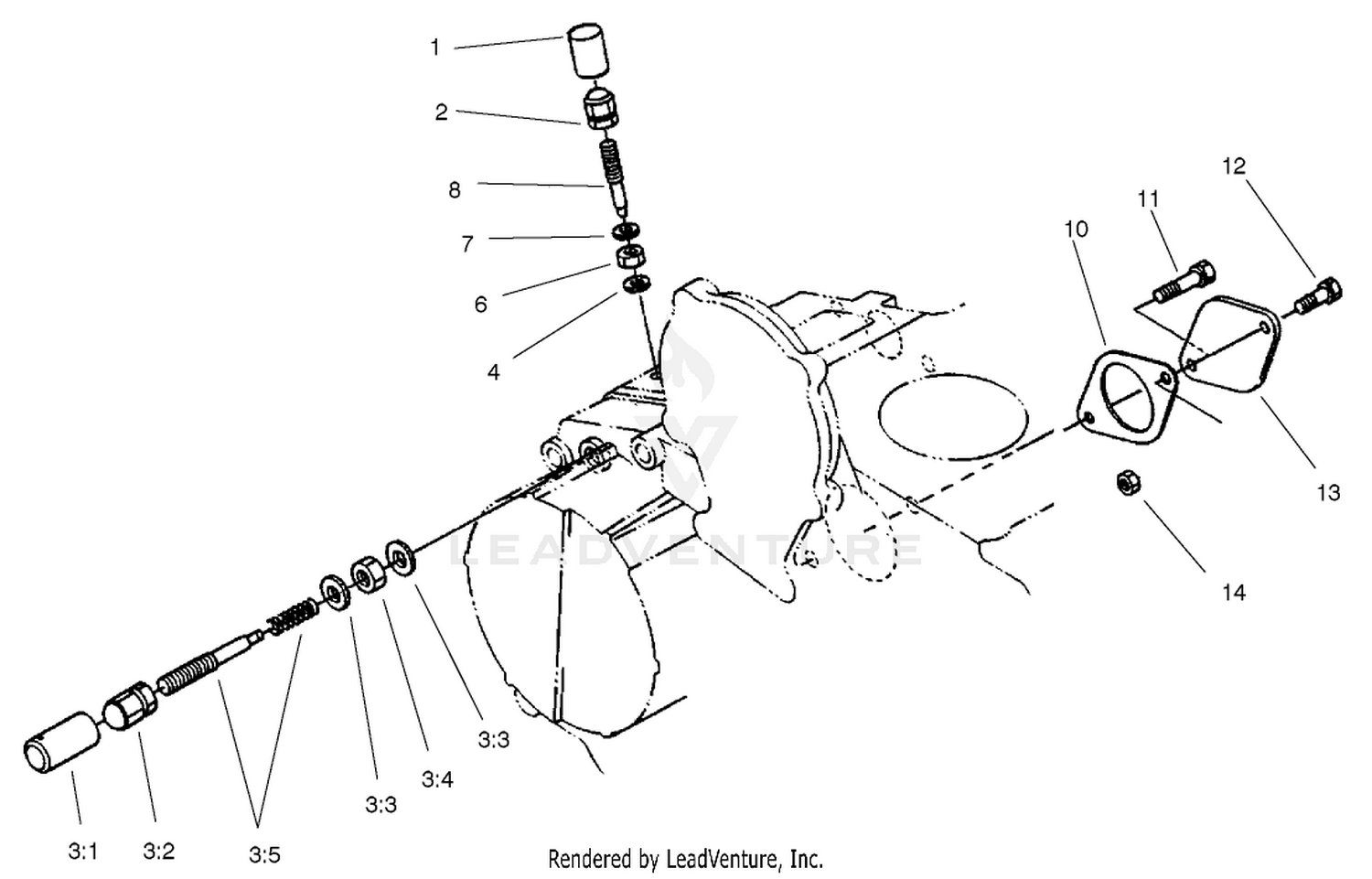 Engine Stop Lever Assembly