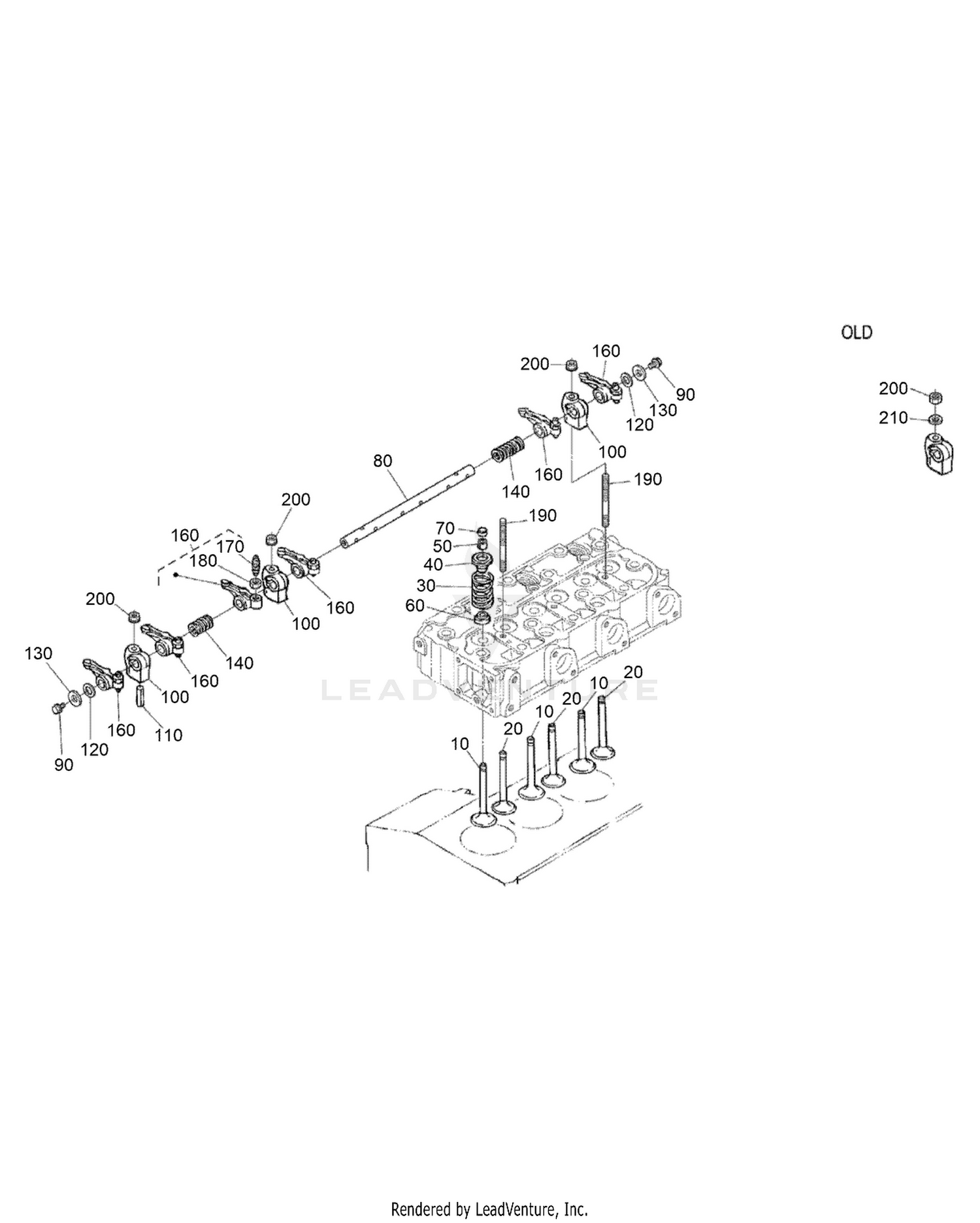 Valve and Rocker Arm Assembly