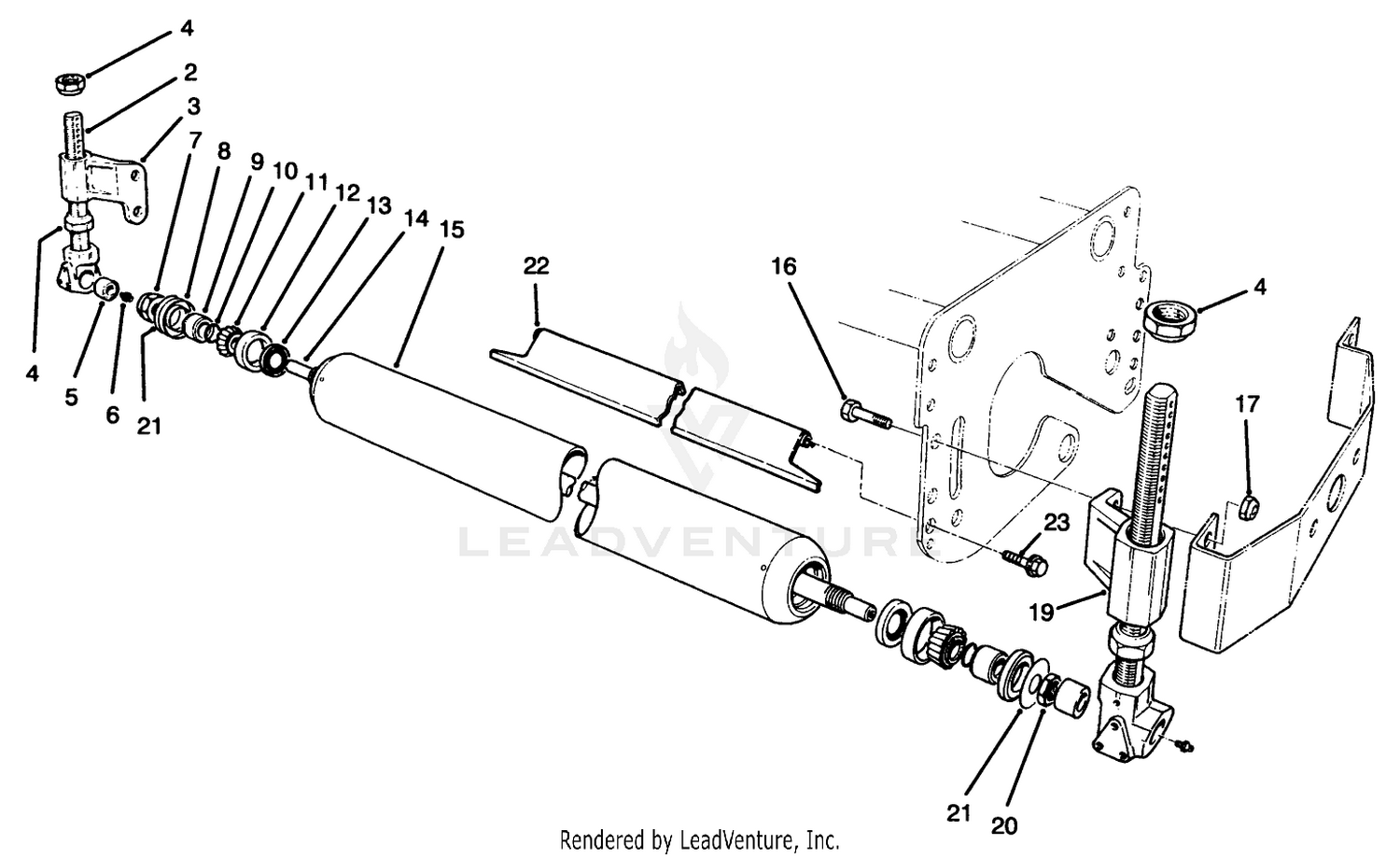Front Roller Assembly