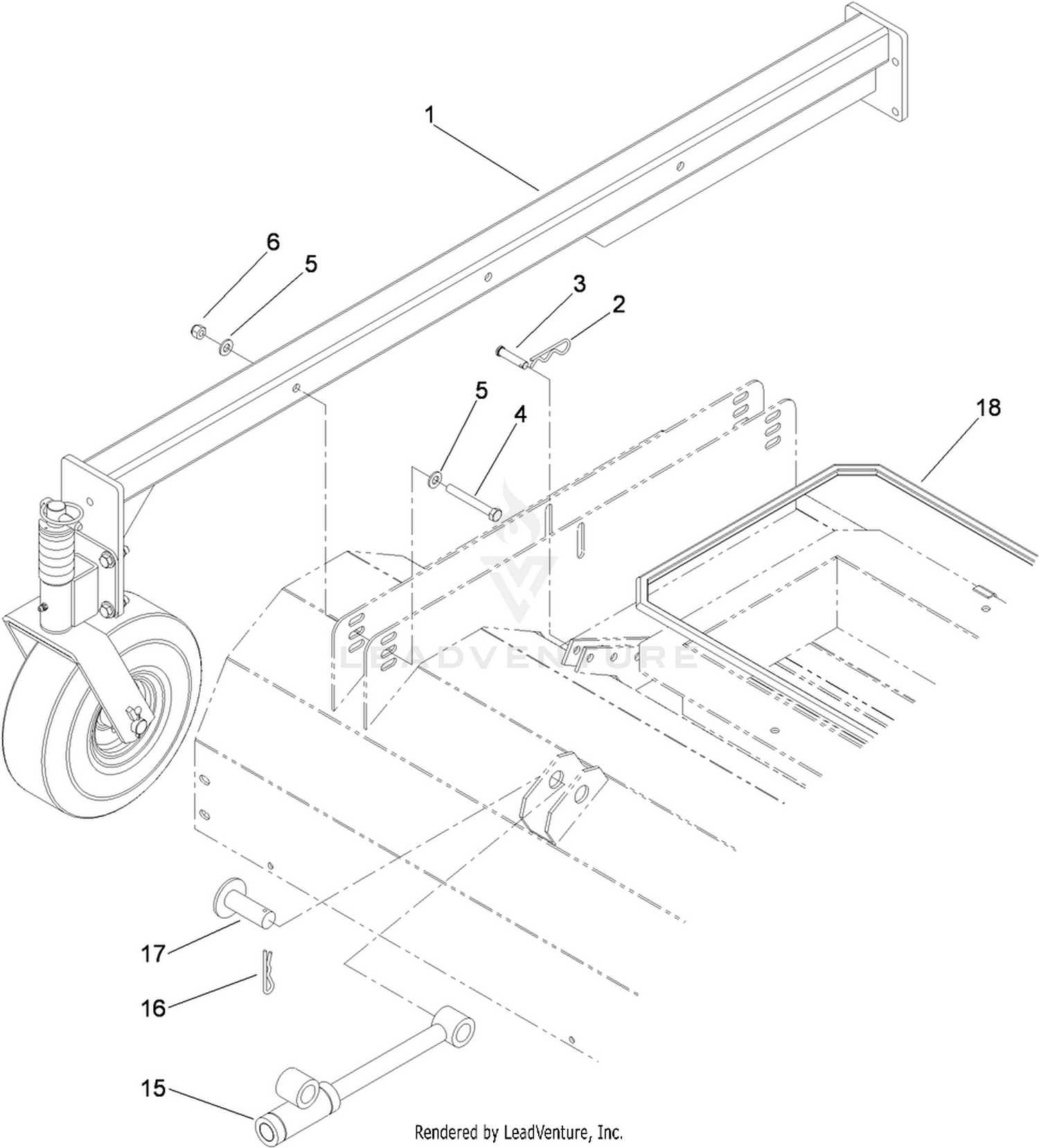 Caster Wheel Assembly