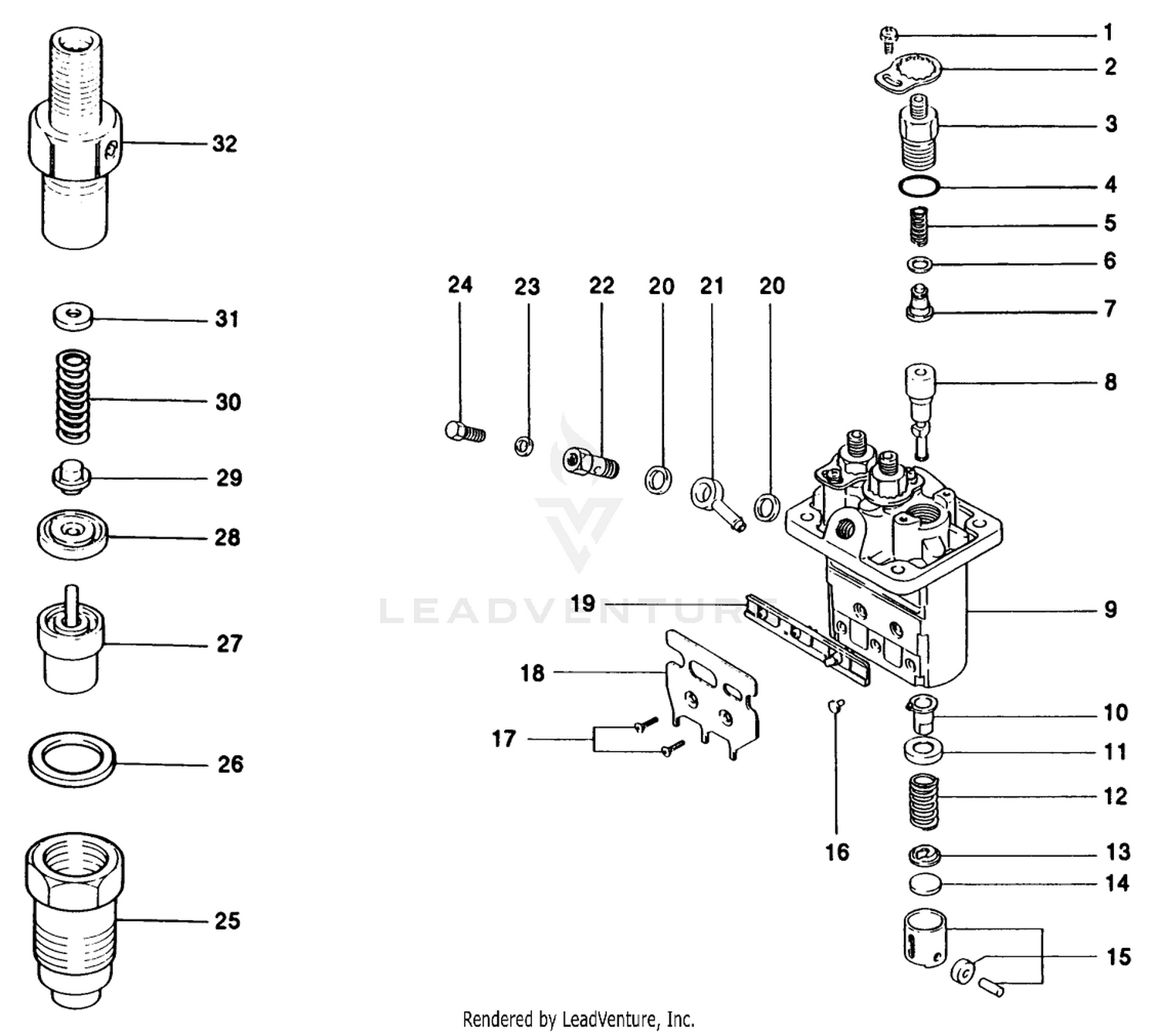 Fuel Injection Pump Assembly