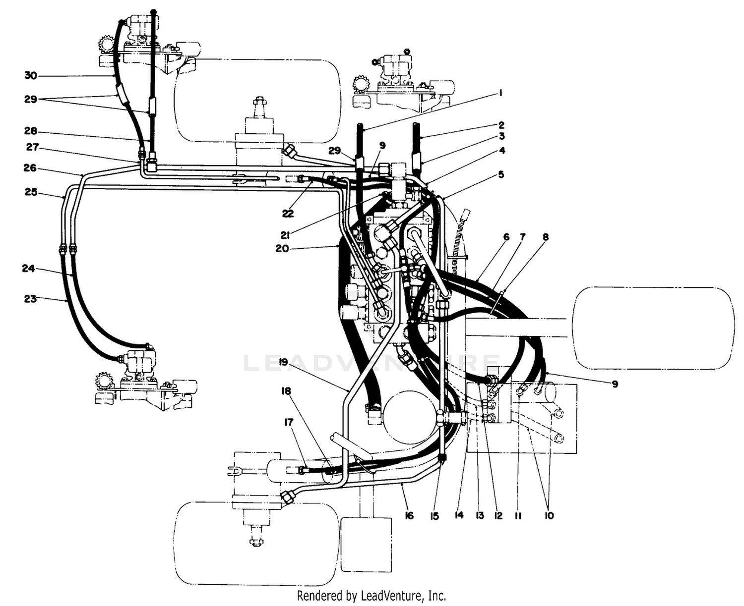 Hydraulic Systems Diagram
