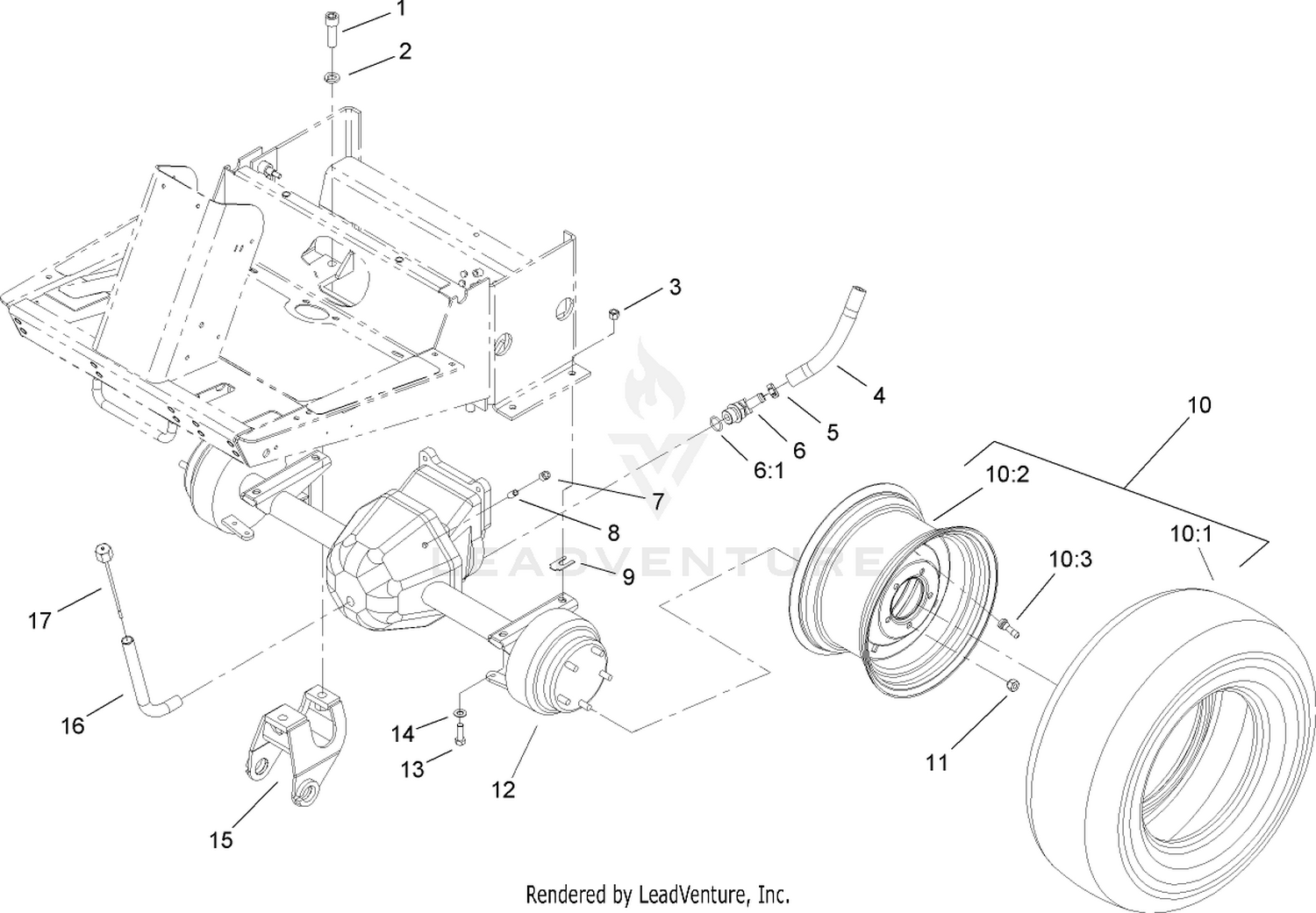 Front Axle Assembly
