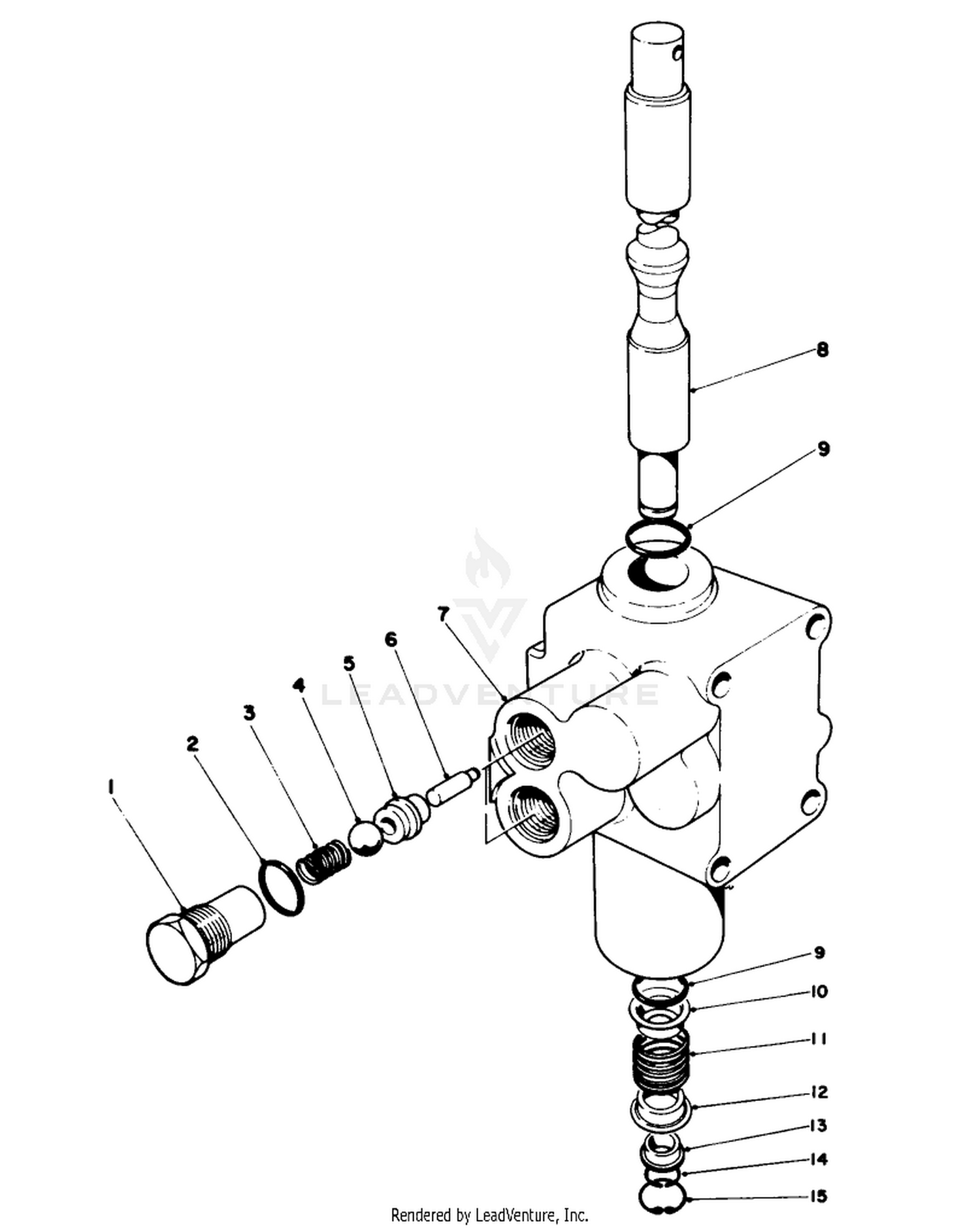 Control Valve Assembly No. 43-1710