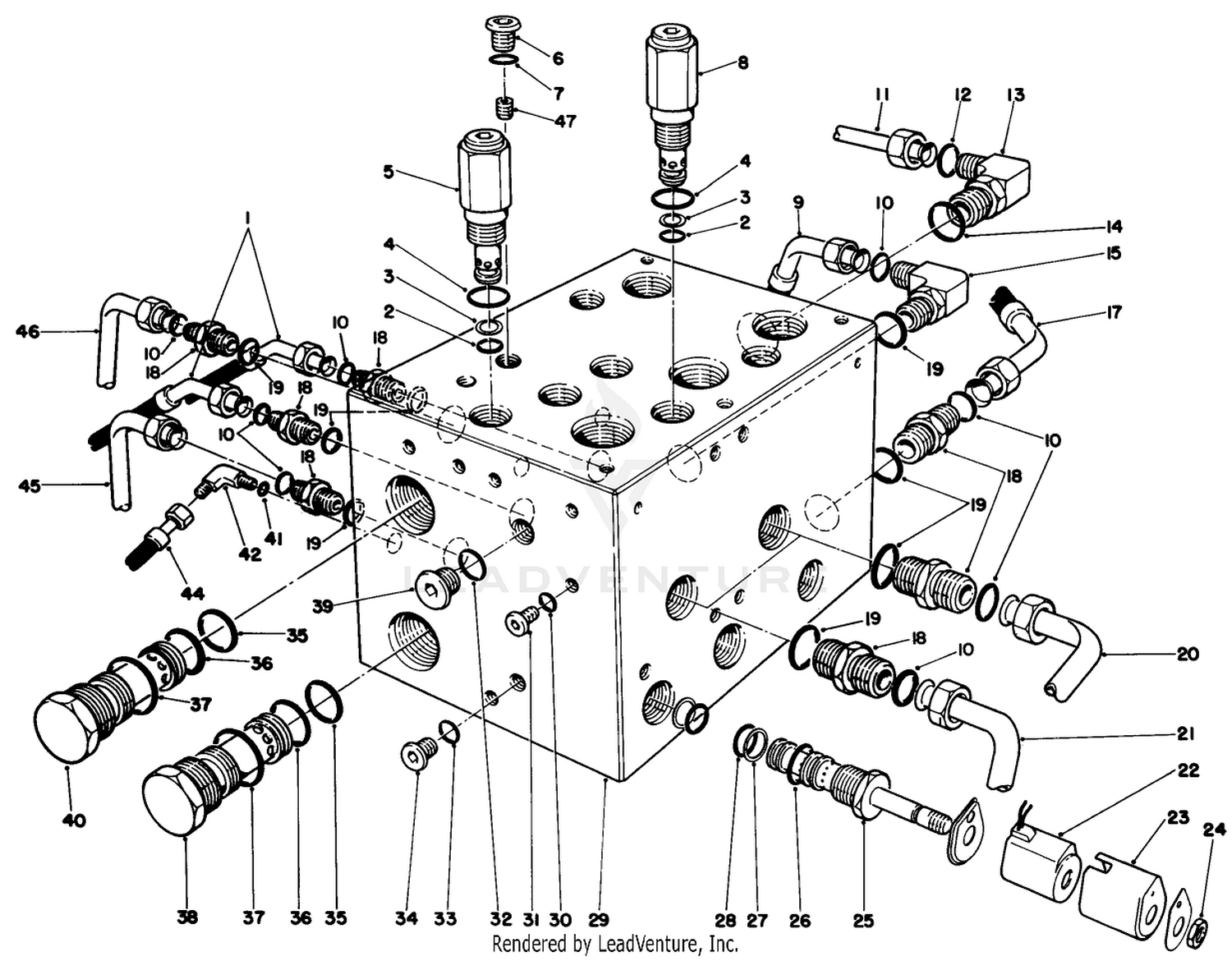 Pto Manifold Assembly