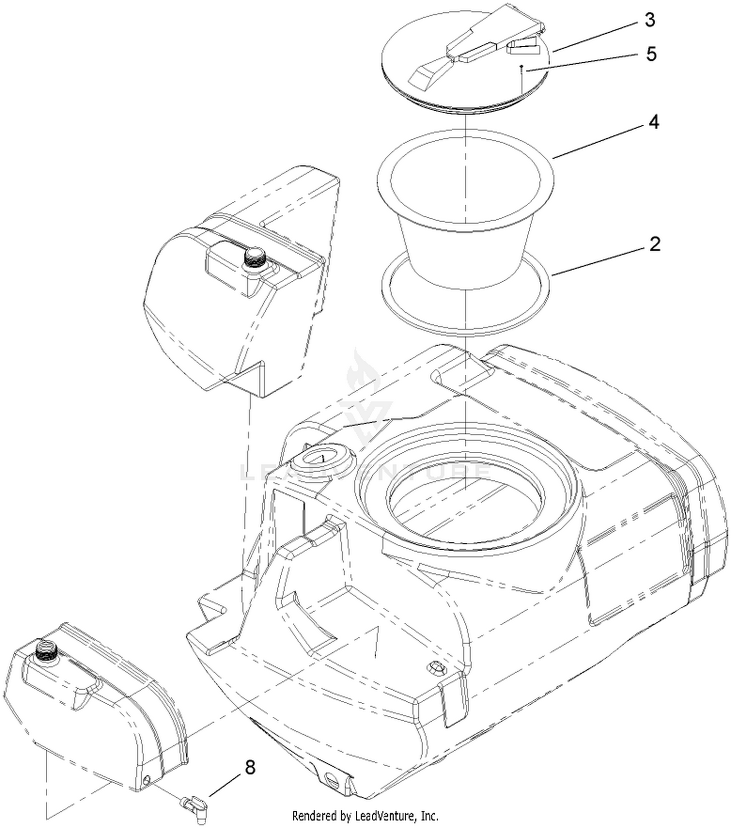 Main Tank Assembly