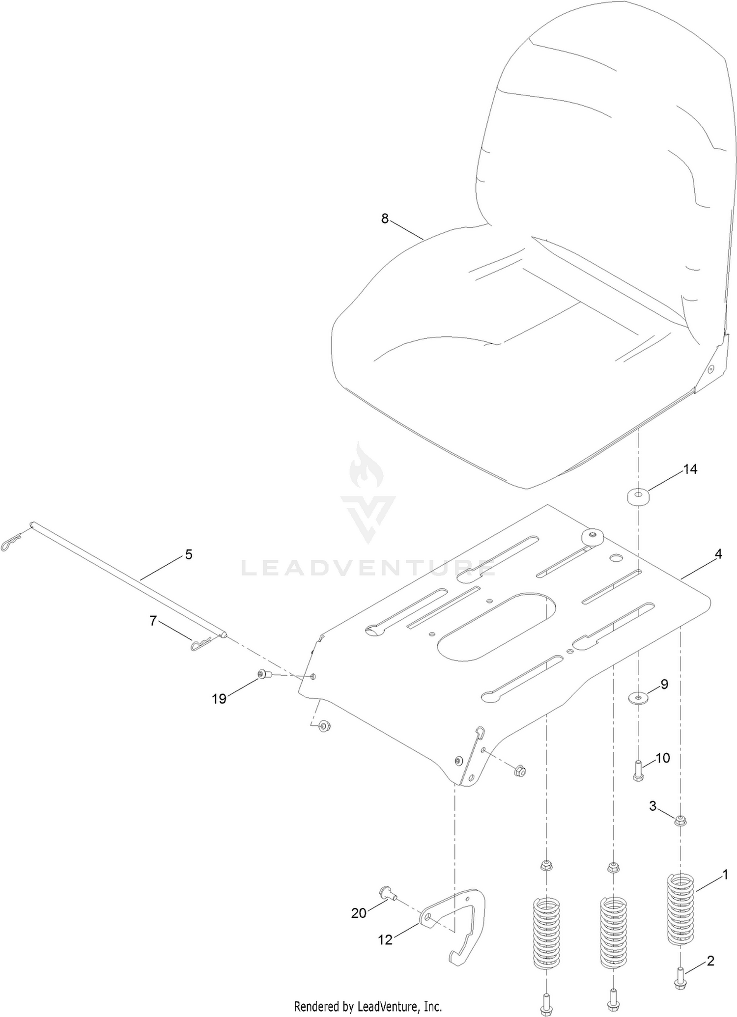 Seat Pan Assembly