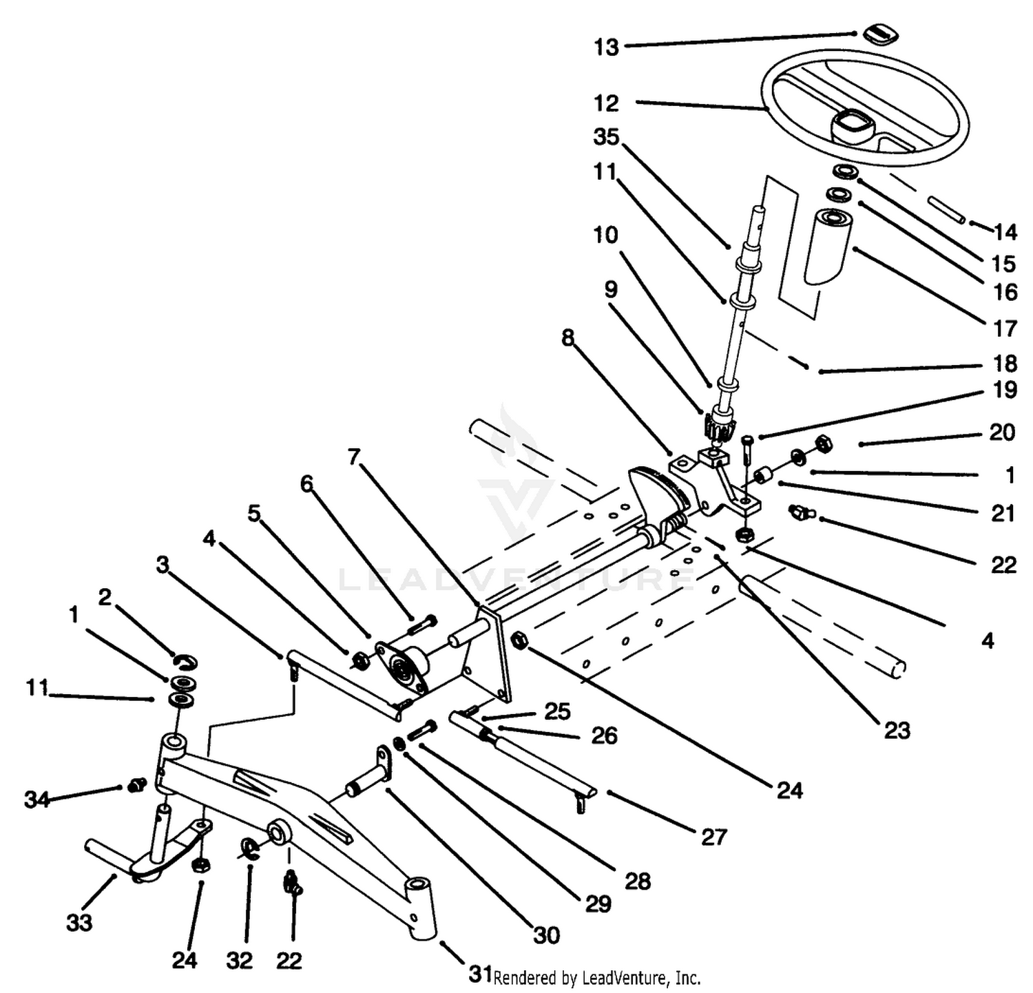 Front Axle And Steering