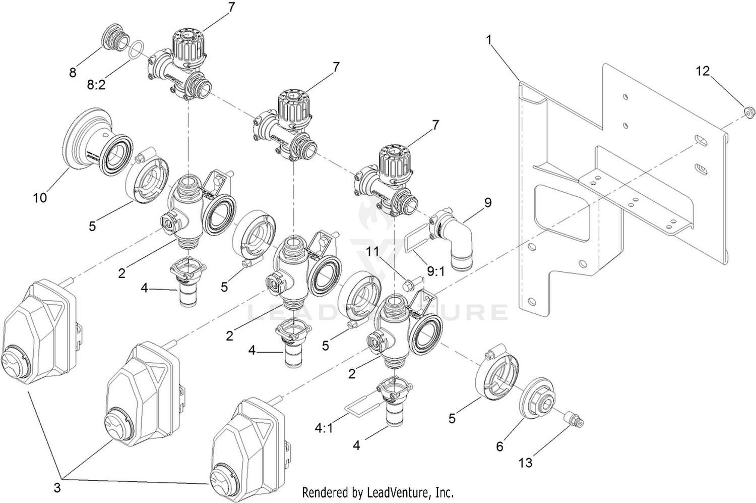 Section Valve Manifold Assembly