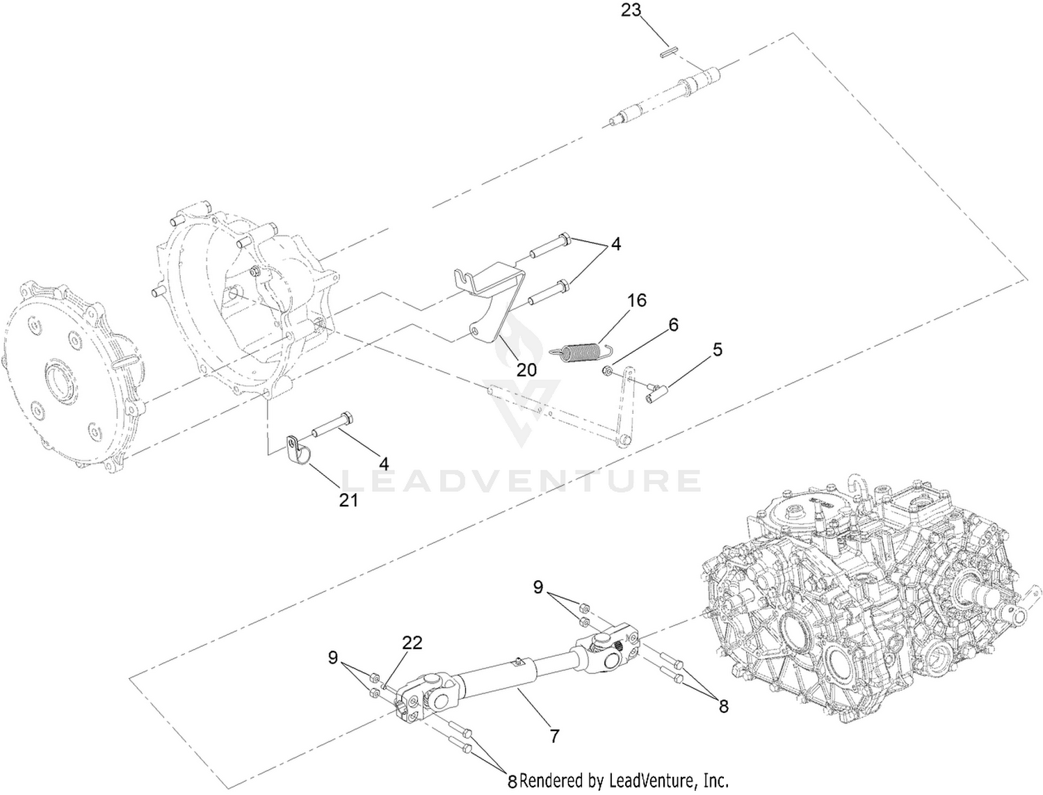 Driveshaft Connection Assembly