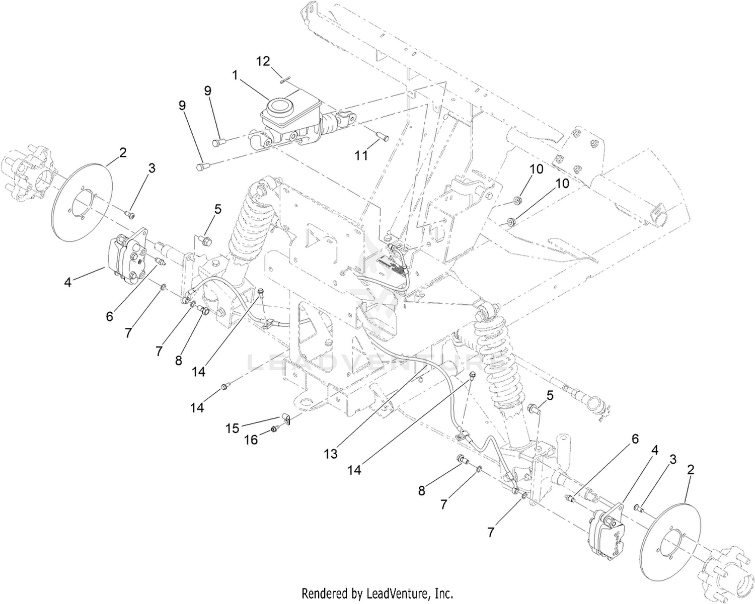 Front Brake Assembly