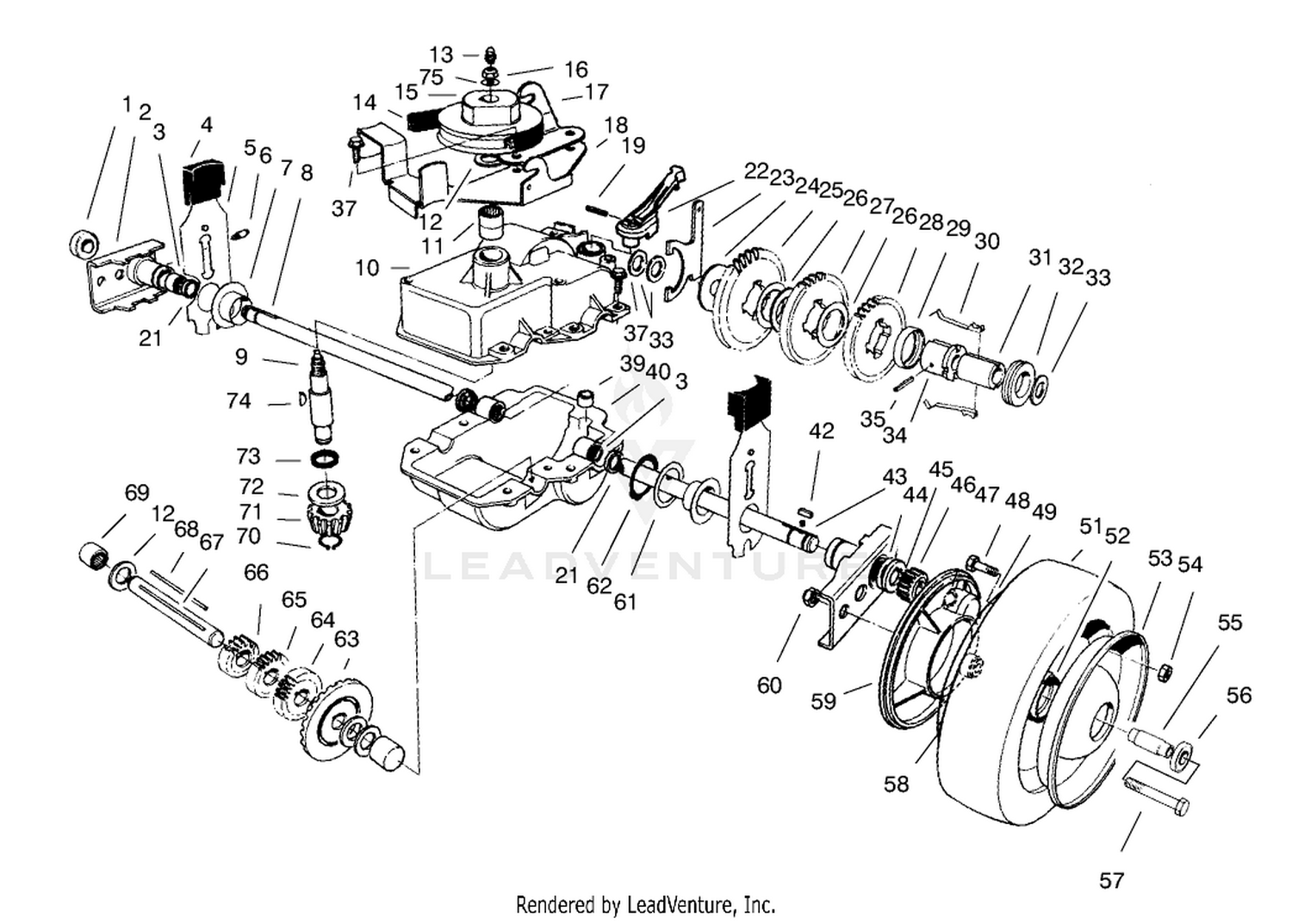 Gear Case Assembly