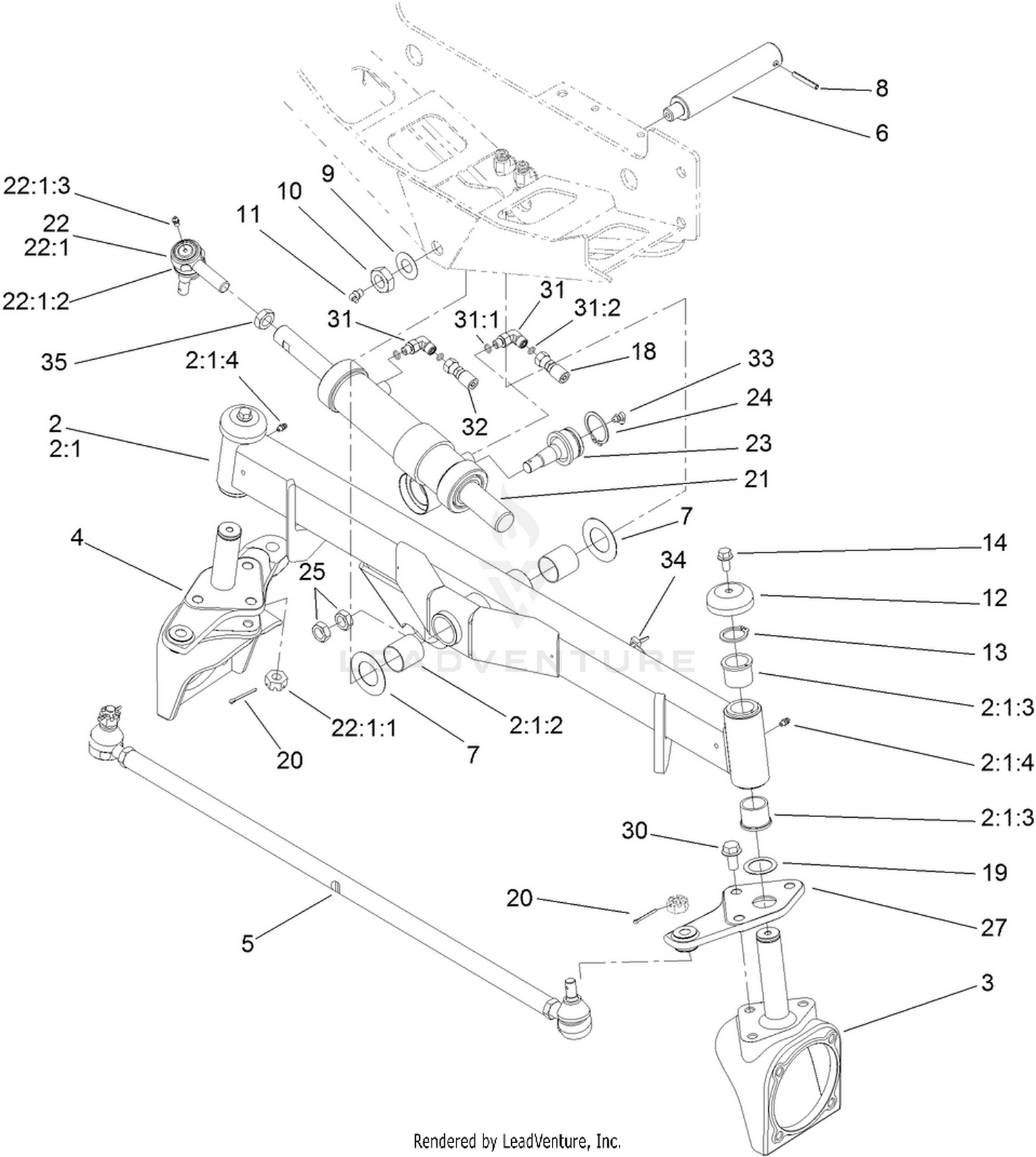 Rear Axle Assembly