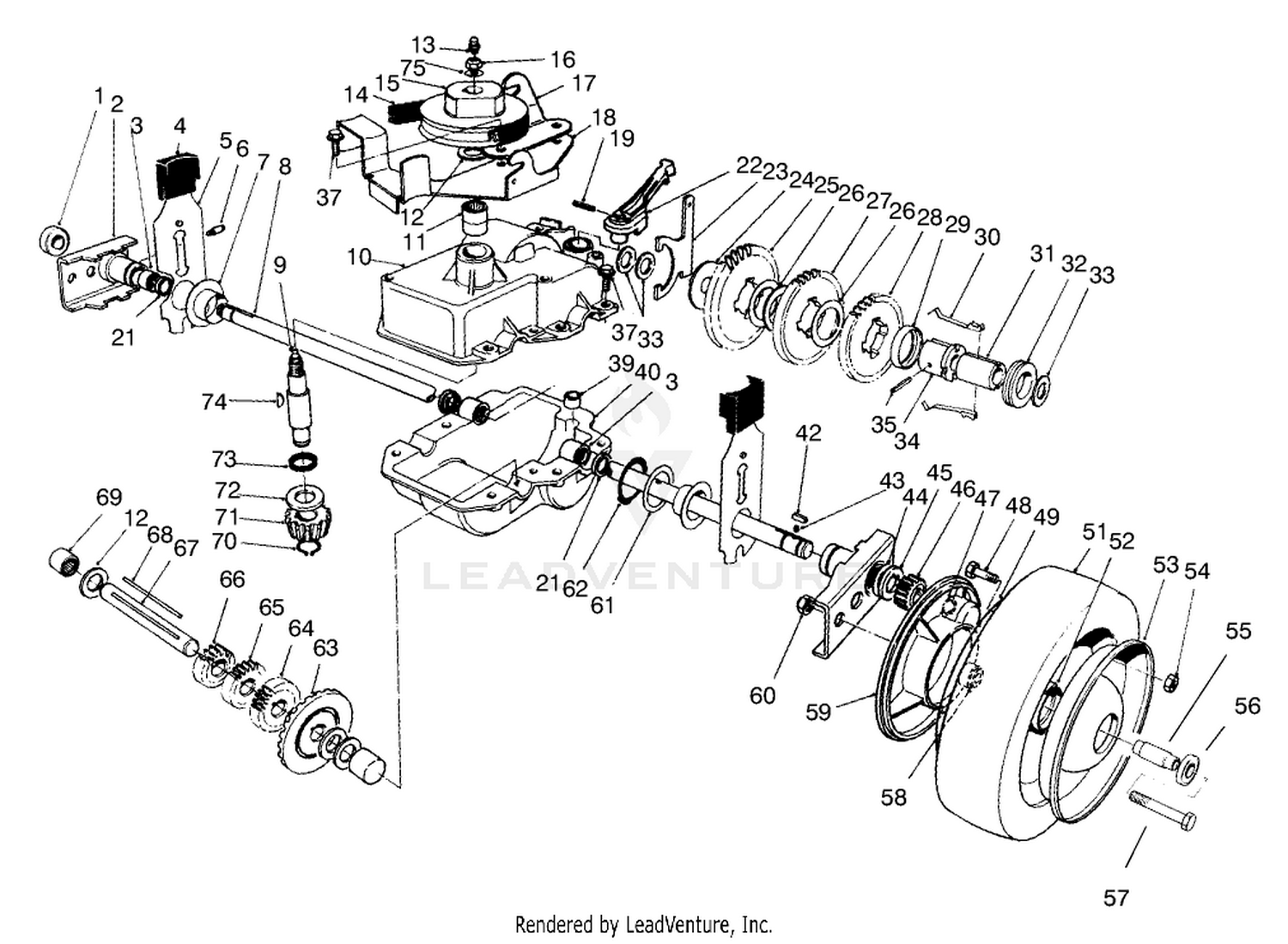 Gear Case Assembly