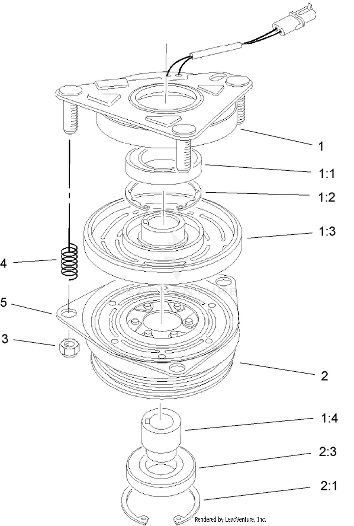 Electric Clutch / Brake Assembly No. 100-6565