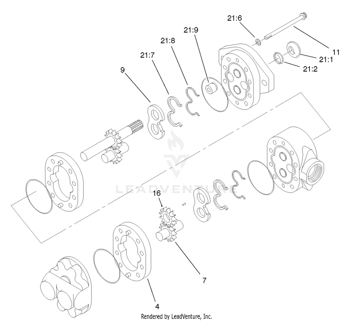 Gear Pump Assembly No. 95-8601