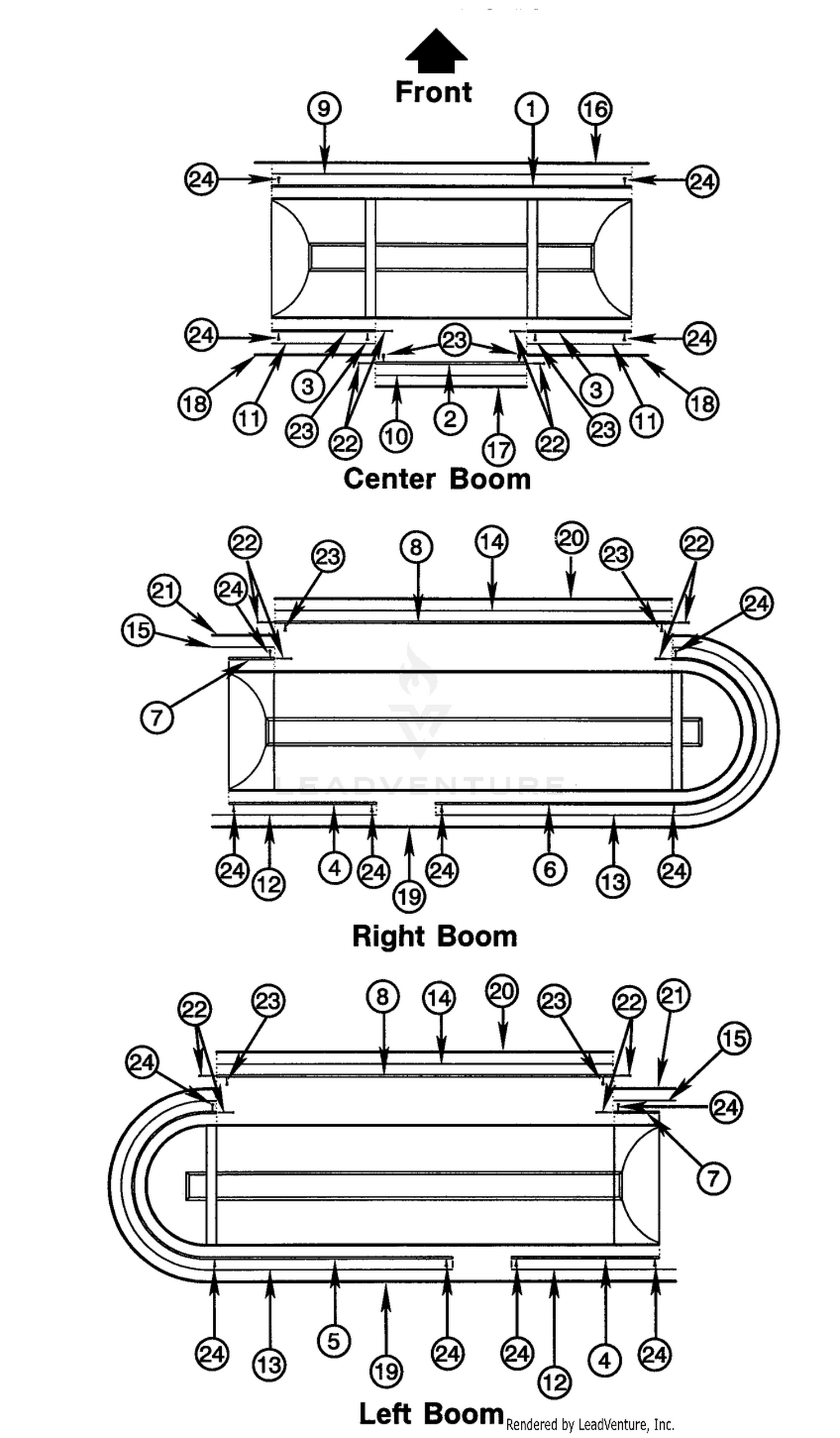 DRIFT SEAL RETAINER, DRIFT SEAL AND TRIM GROUP