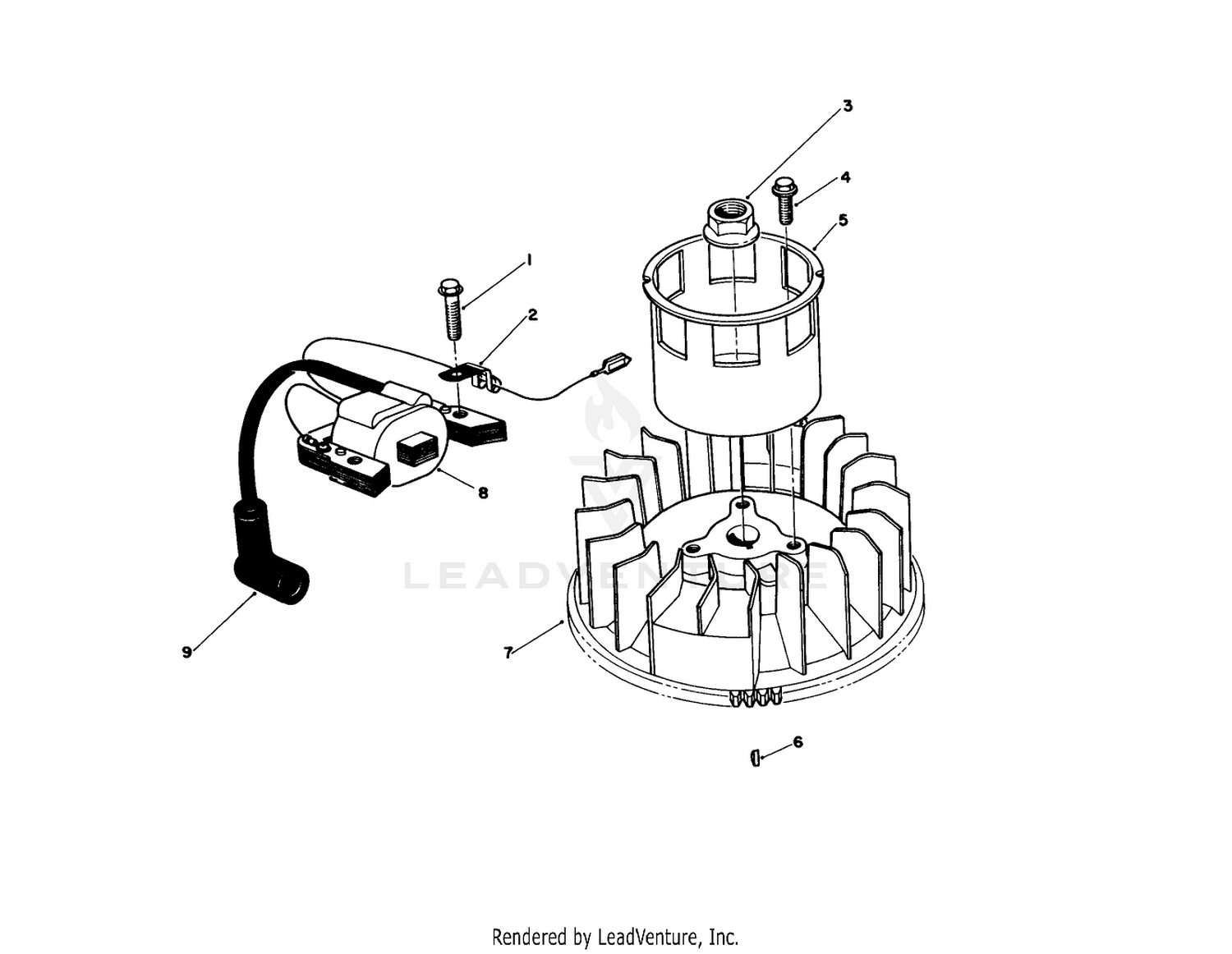 Magneto  Flywheel Assembly
