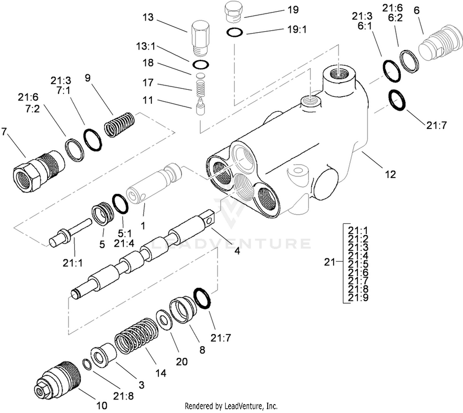Control Valve Assembly No. 95-8689