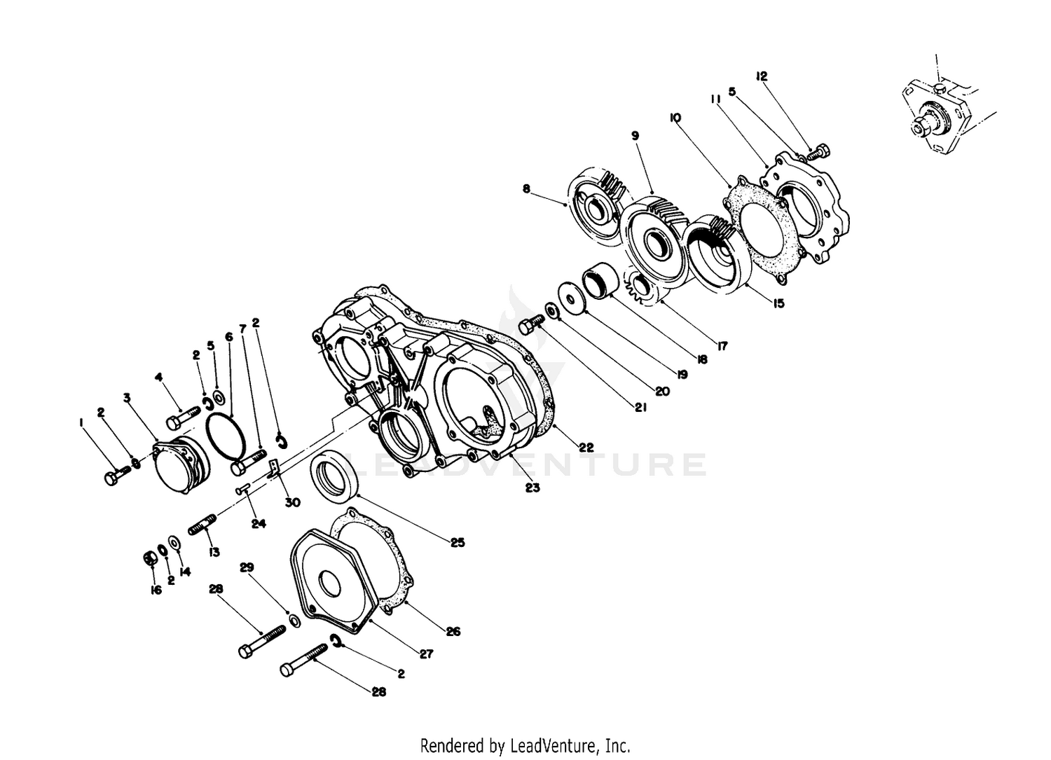 Timing Gear  Case Components